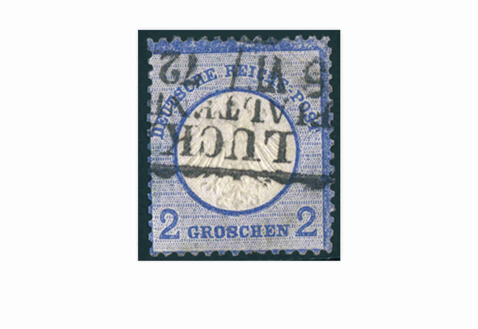 Briefmarke Deutsches Reich Brustschild 1872 Michel Nr. 5 gestempelt