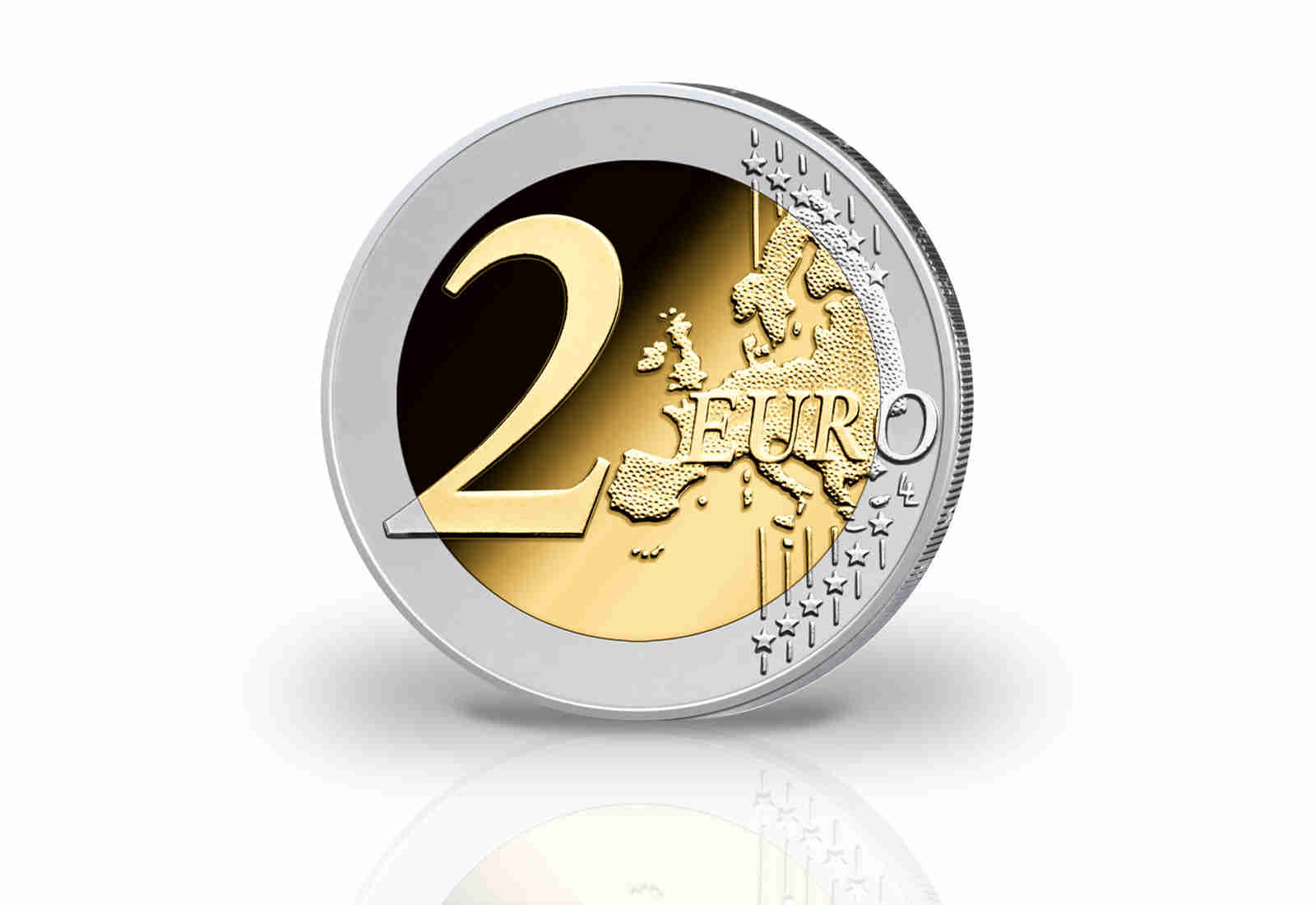 2 Euro 2022 Vatikan 125. Geburtstag Papst Paul VI. PP im Etui