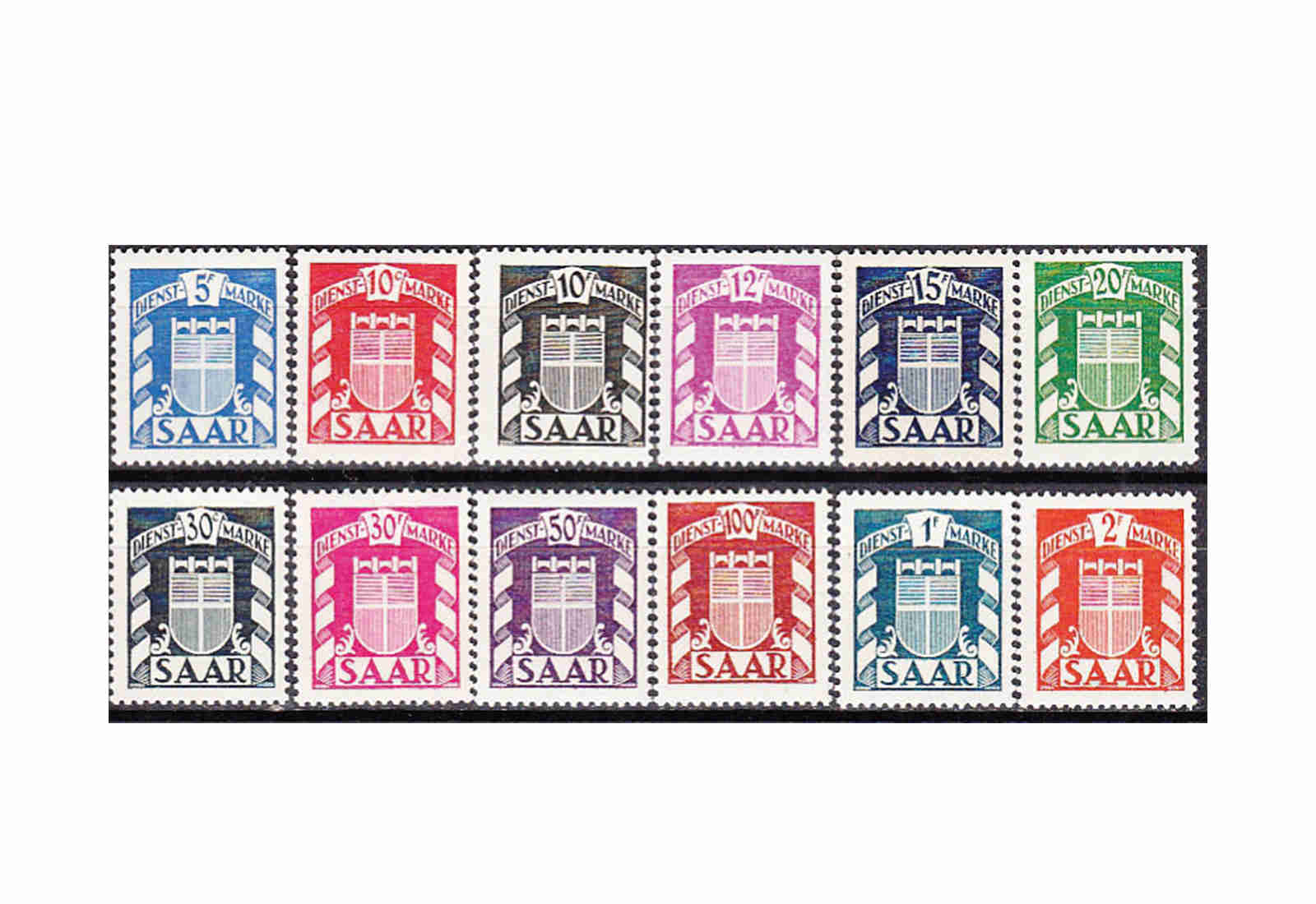Saar Dienstmarken 33/44 **