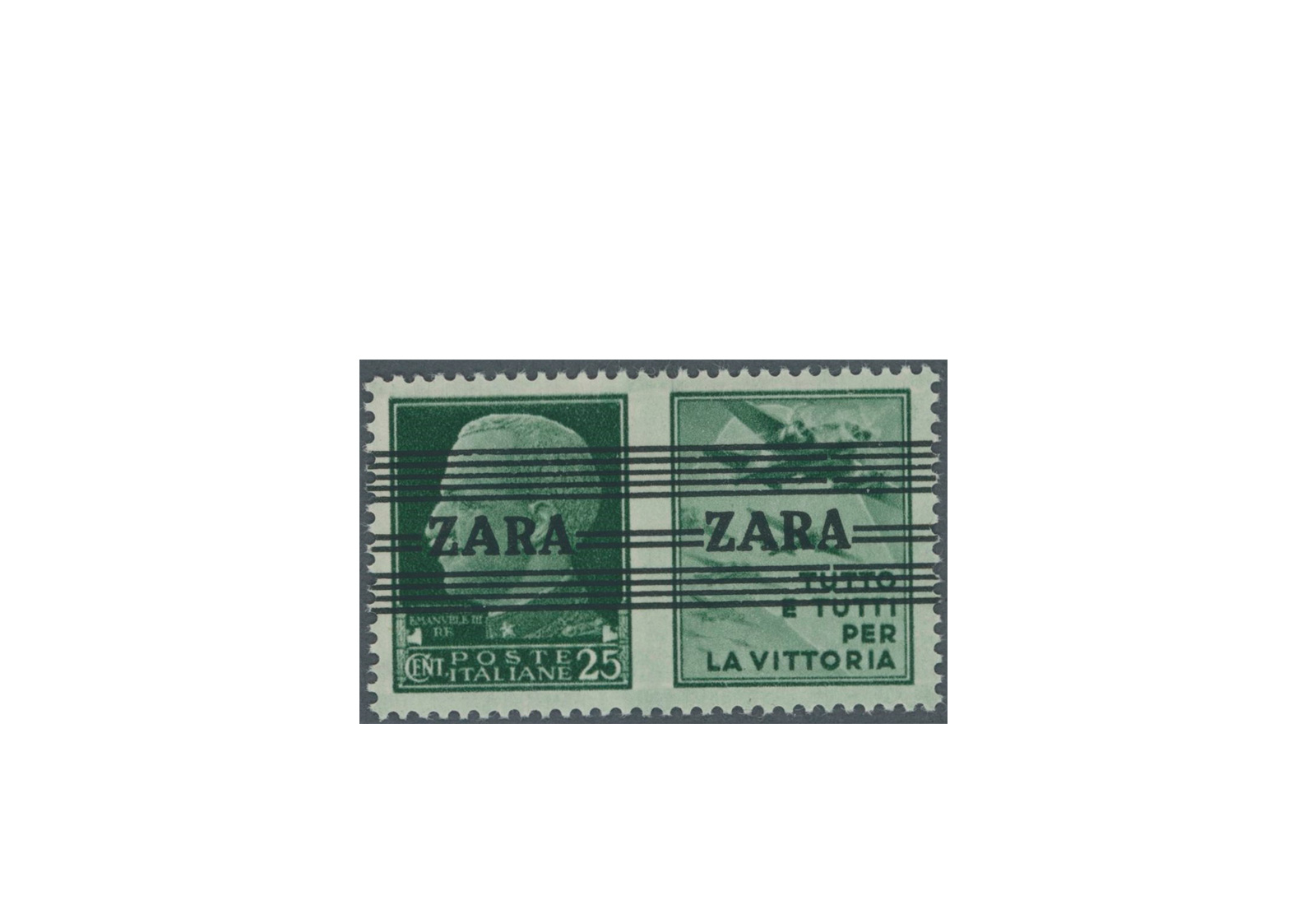 Briefmarke Deutsches Reich Zara Freimarke 1943 Michel-Nr. 35.1 Type III postfrisch Fotobefund