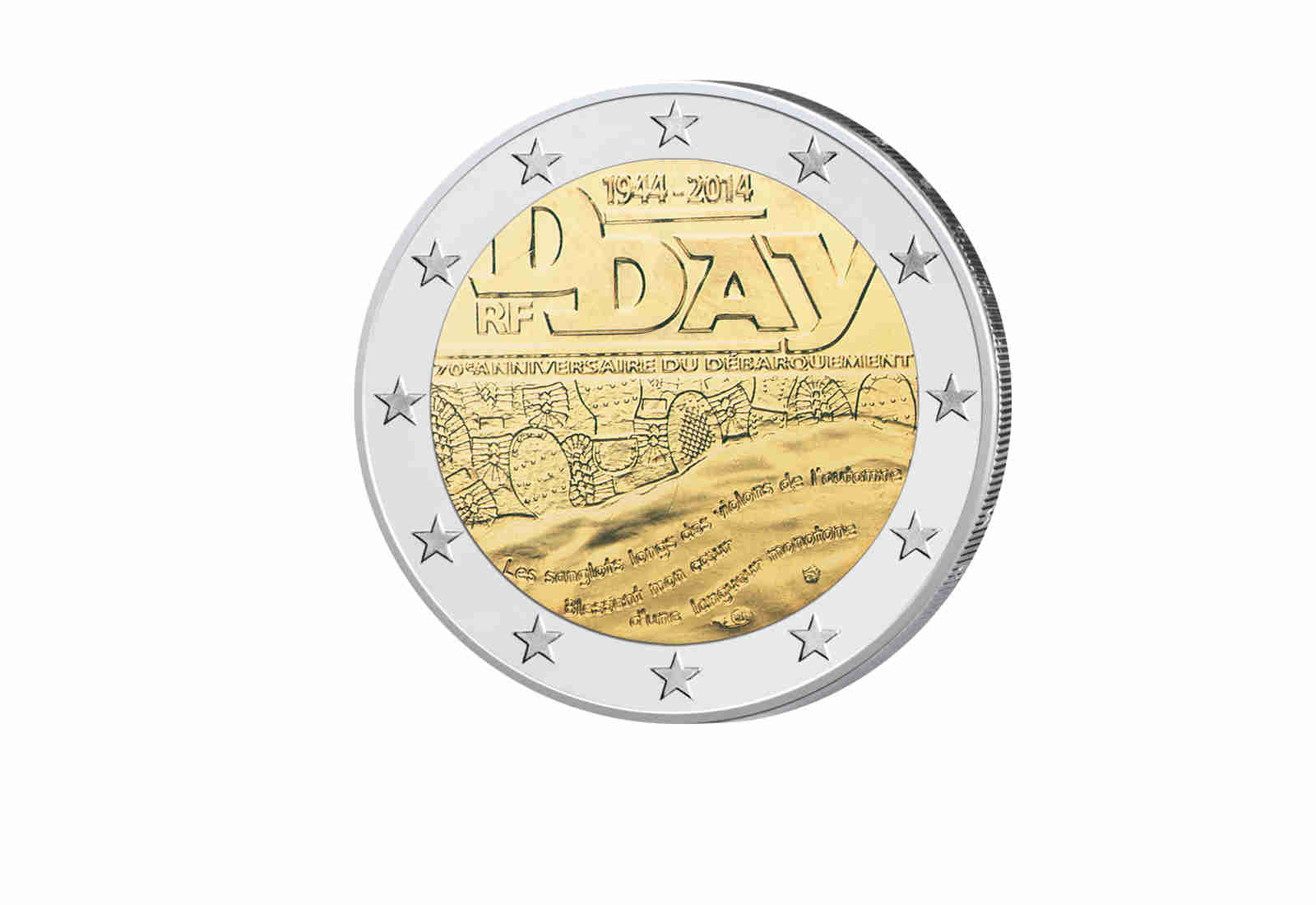 2 Euro 2014 Frankreich D-Day