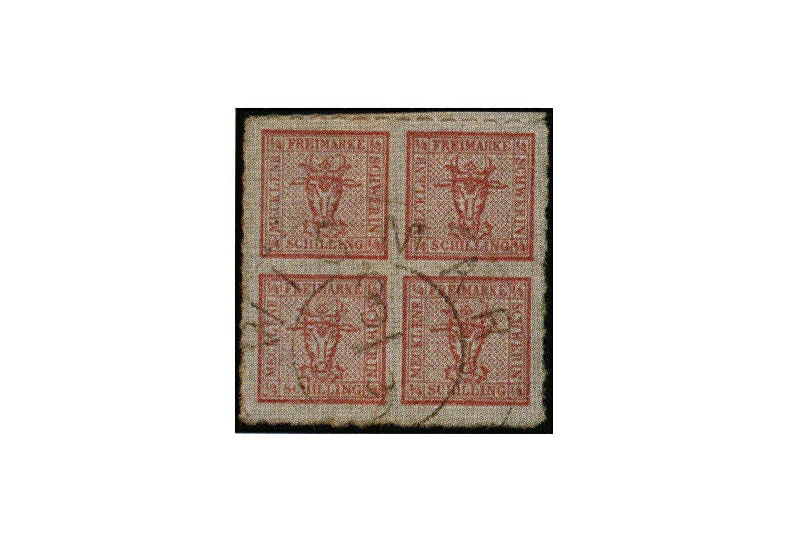 Briefmarken Altdeutschland Mecklenburg-Schwerin Freimarken 1864 Michel-Nr. 4 gestempelt geprüft