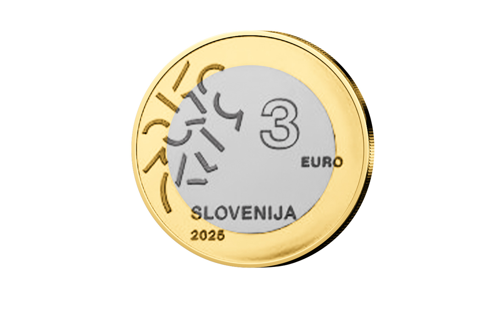 3 Euro 2025 Slowenien Nova Gorica bfr.