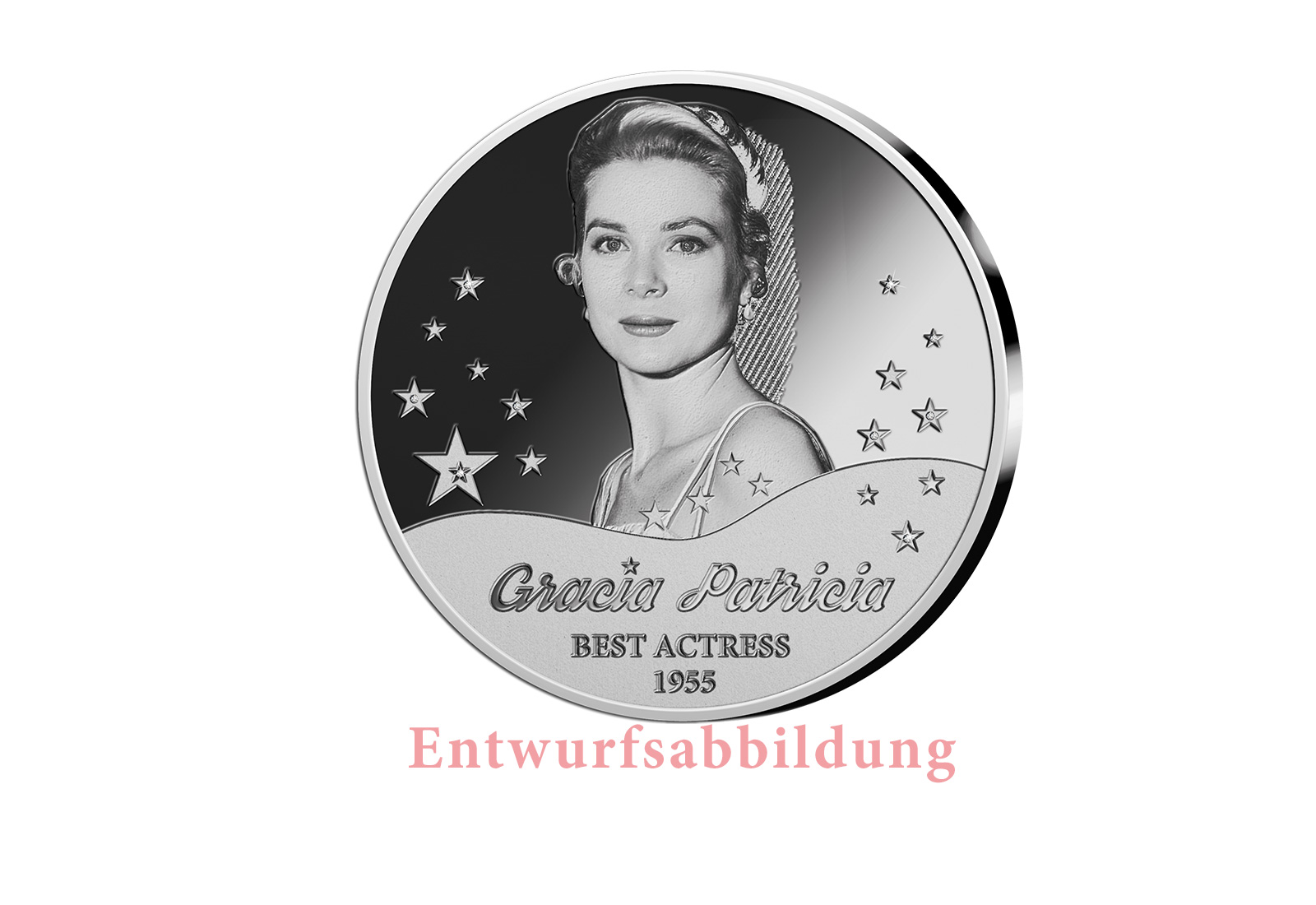 Gracia Patricia 1 Kg Silber 2025 70 Jahre Oscarverleihung