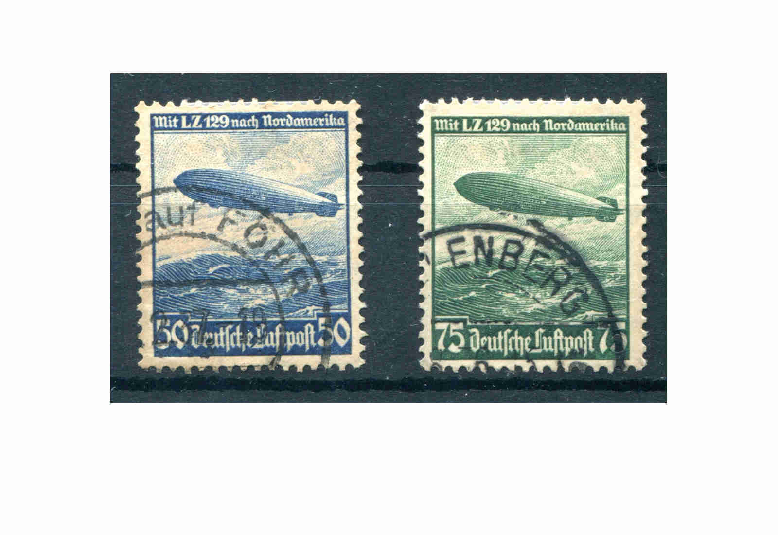 Deutsches Reich Mi.Nr. 606/07 gestempelt