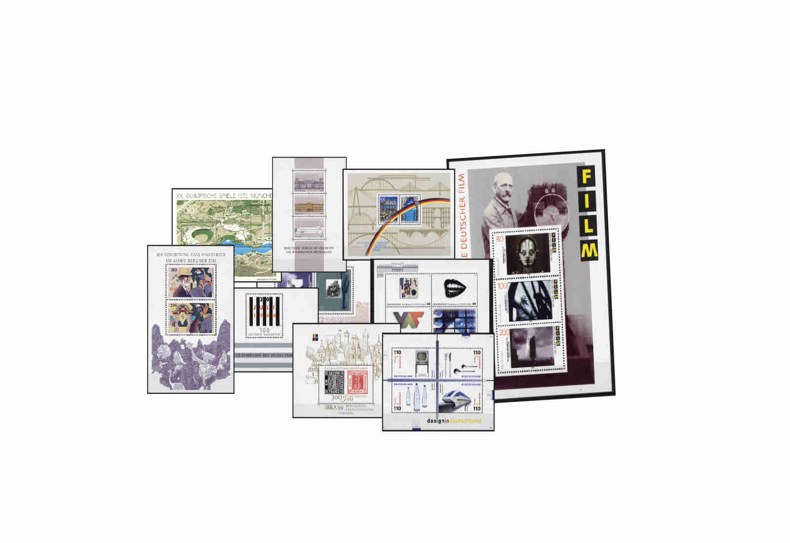 Briefmarken BRD Blocks Premium Lot unserer Wahl postfrisch