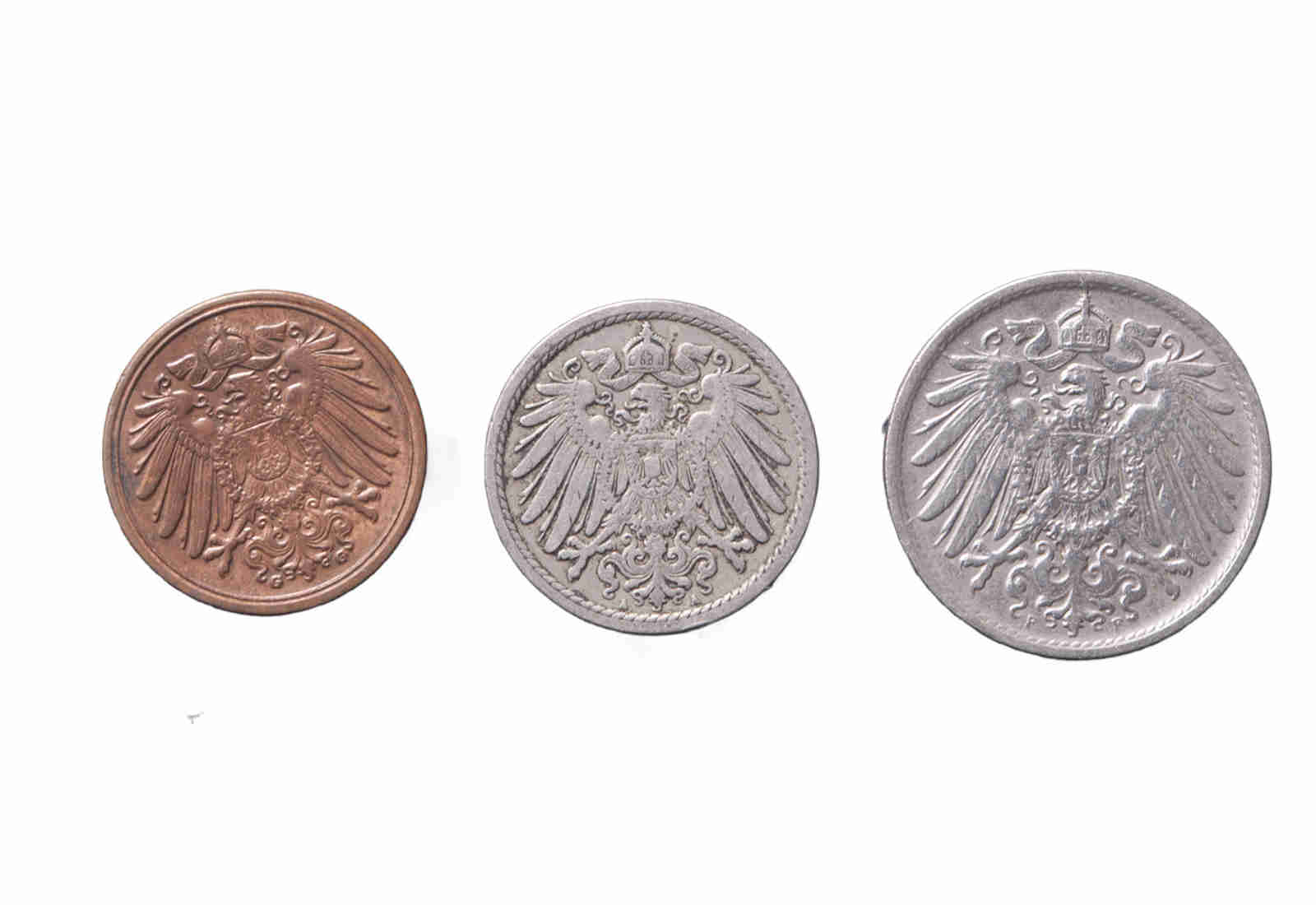 Lektüre deutsches Kaiserreich inkl. Kaiserreich Umlaufmünzen