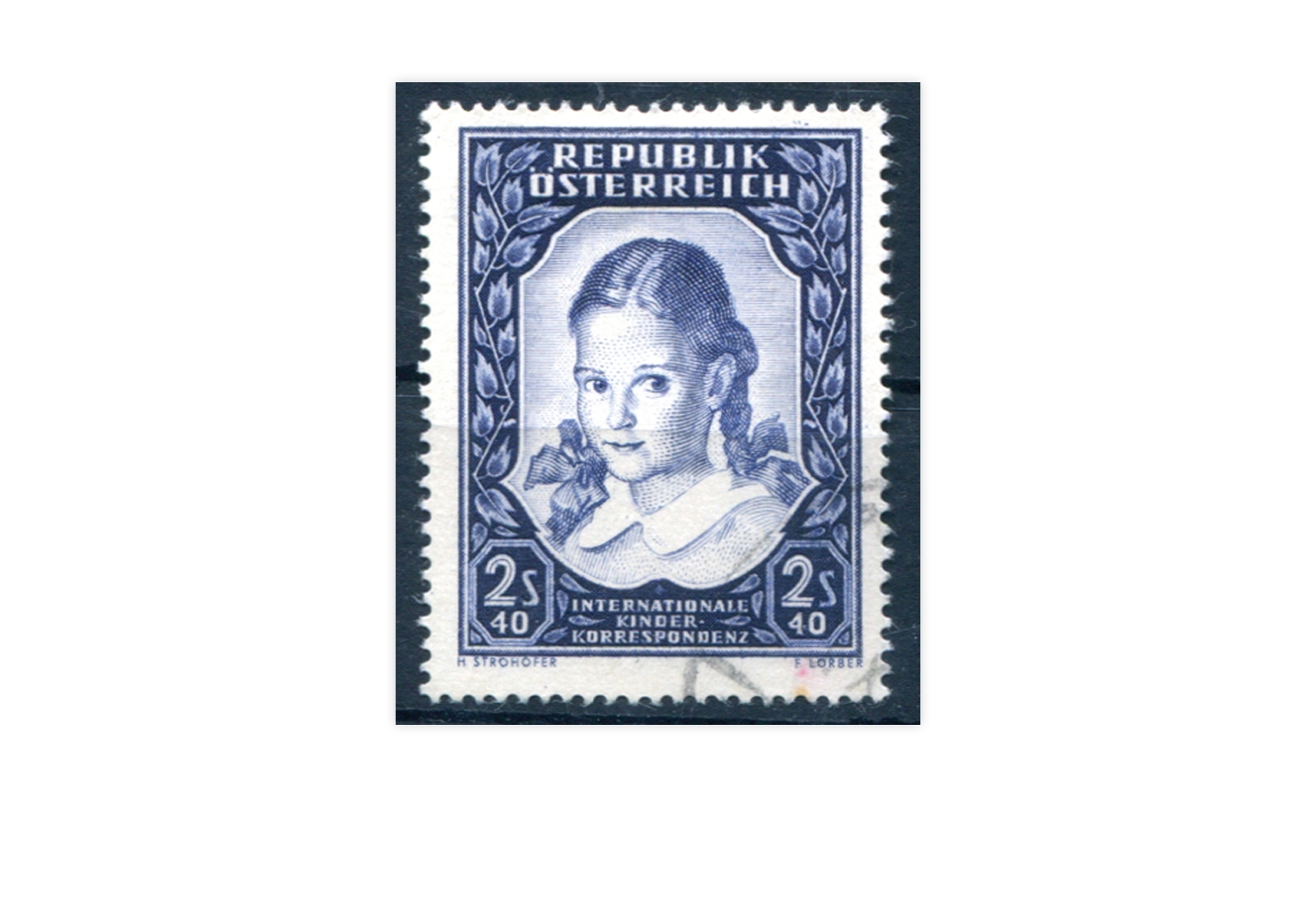 Österreich 976 gestempelt Int. Korrespondenz