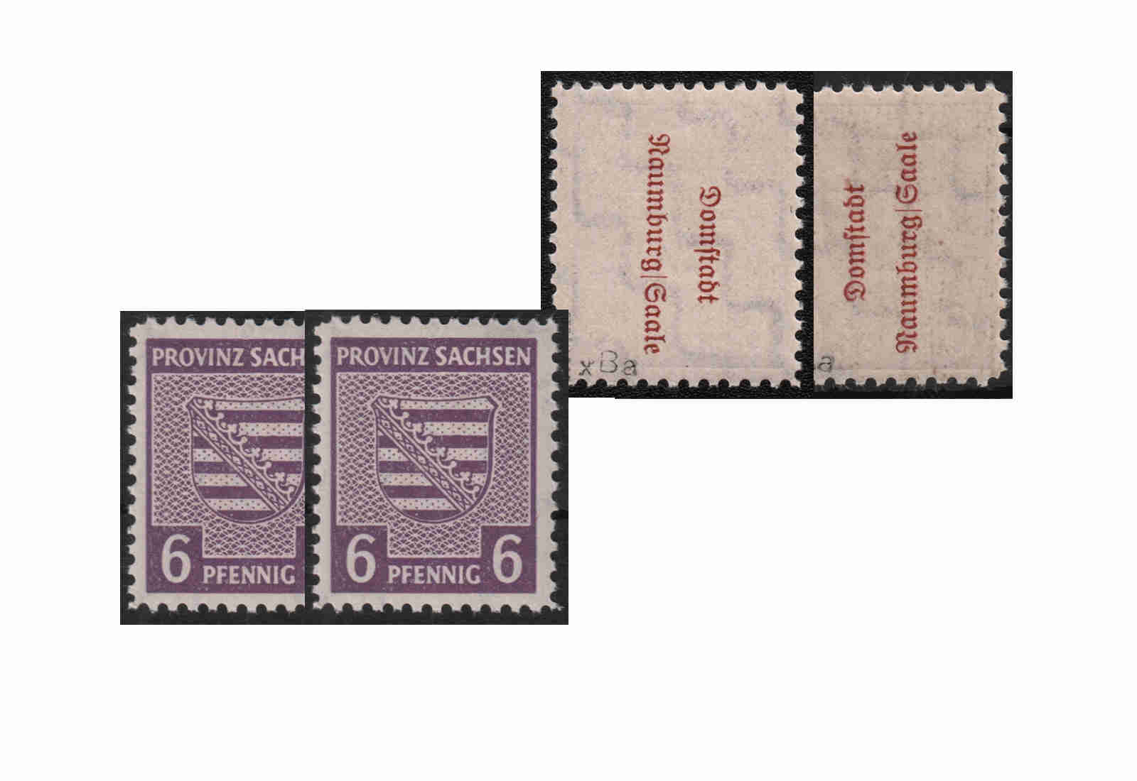 SBZ Mi.Nr. 69 XB a I/aI (K) postfrisch Naumburg 1945