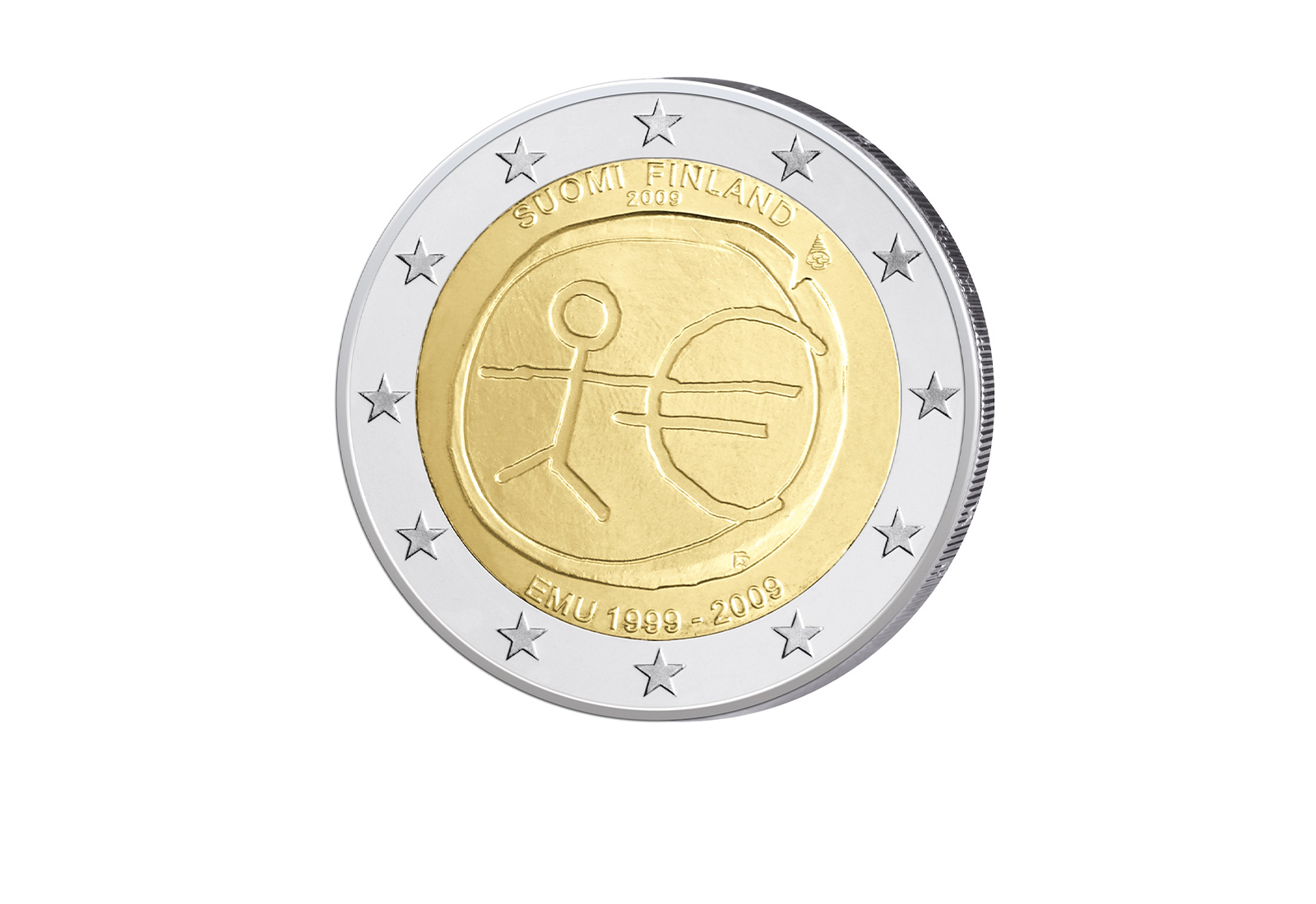 2 Euro 2009 Finnland 10 Jahre WWU Gemeinschaftsausgabe