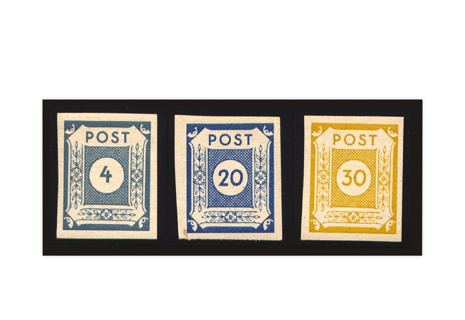 SBZ Mi.Nr. 53/55 gest.