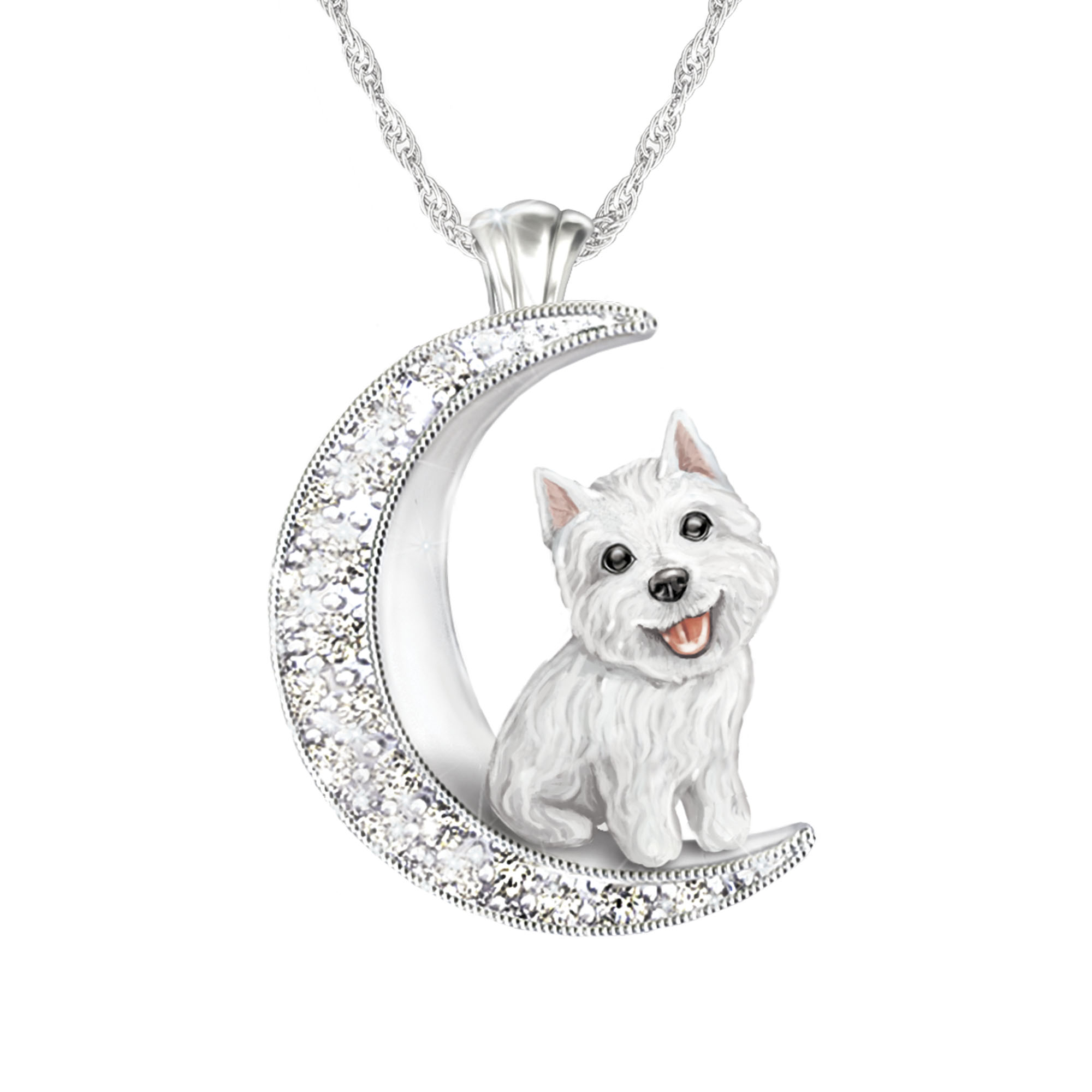 Mein treuer Westie - Hunde-Anhänger