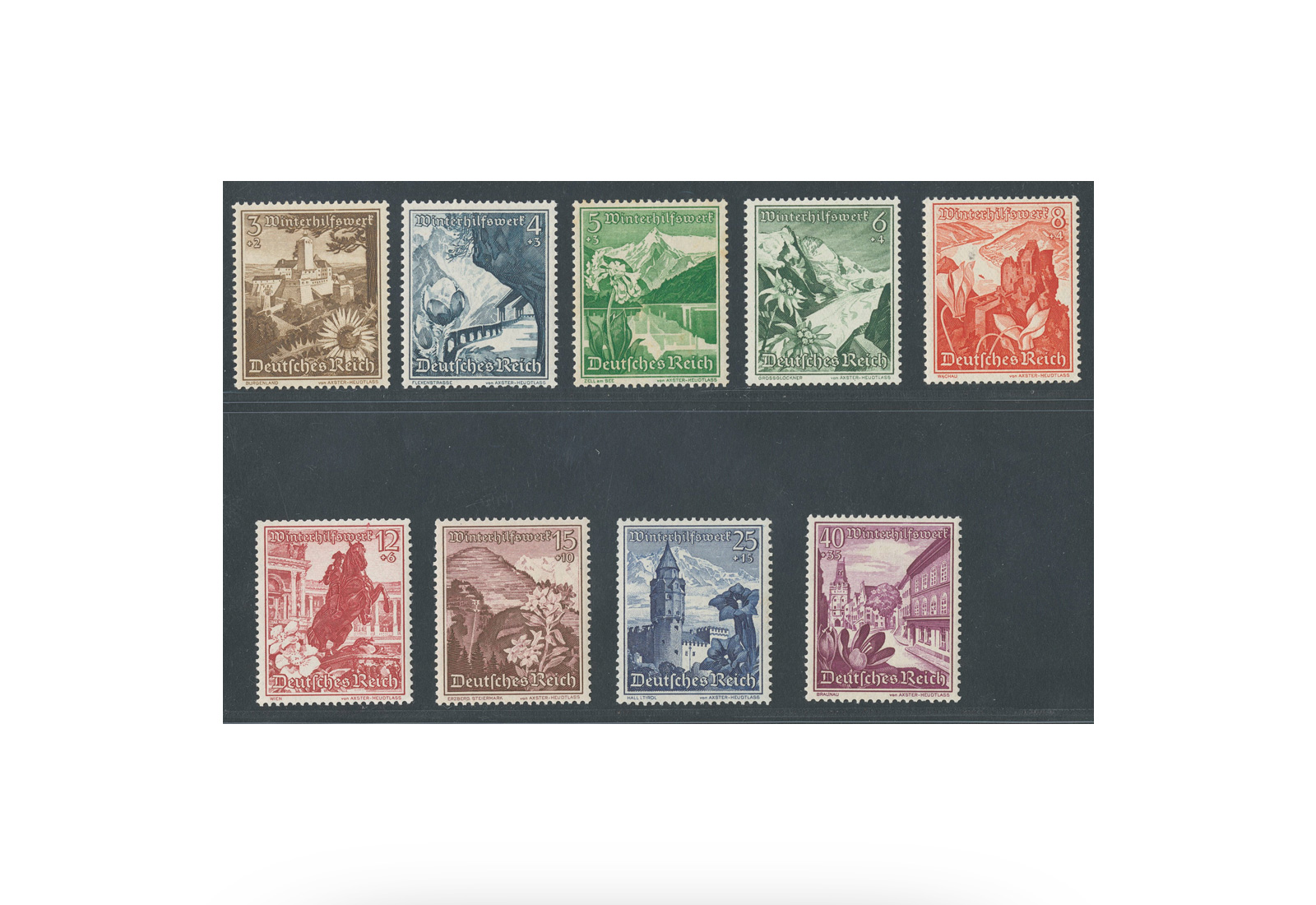 DR Nothilfe und WHW 1936-1940 **