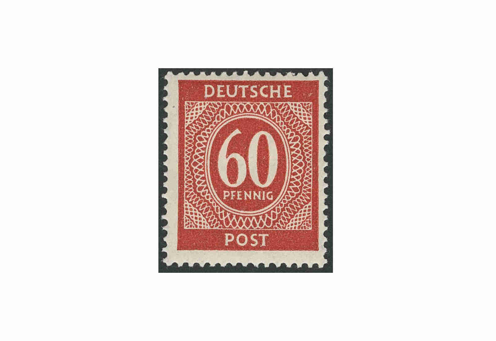 Briefmarke Alliierte Besetzung Kontrollrat I 1946 Michel-Nr. 933 d postfrisch