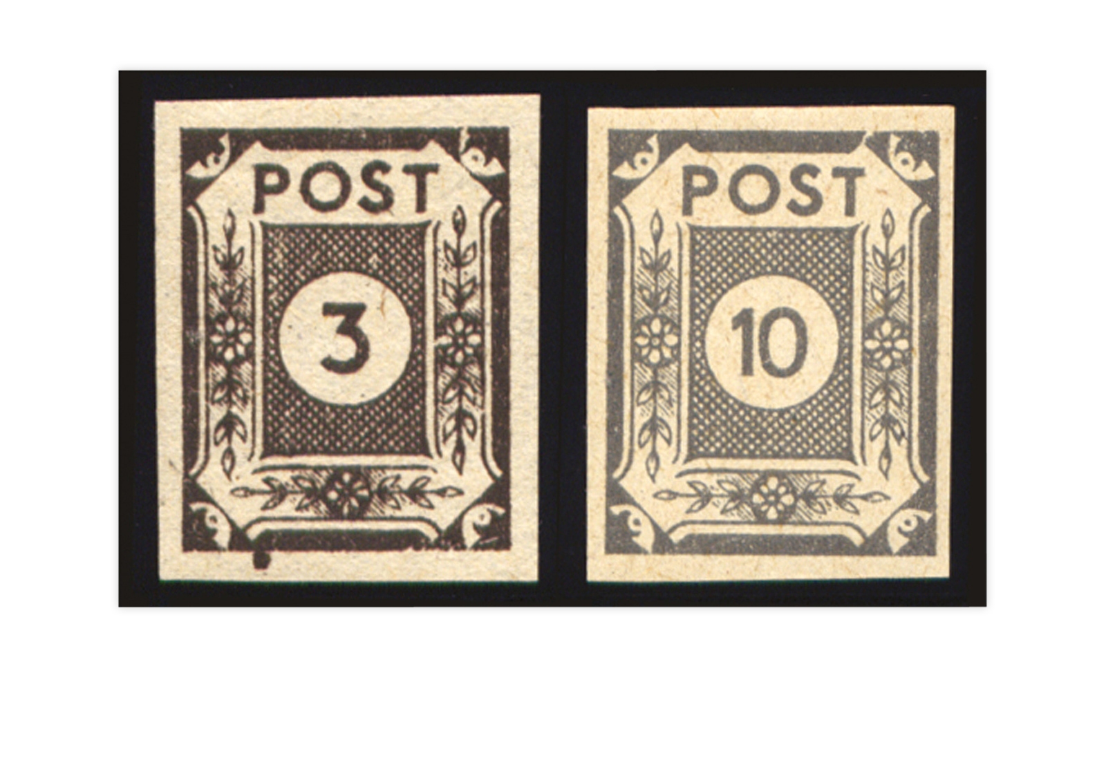 Briefmarken SBZ Mi.Nr. 51y/52y gestempelt geprüft