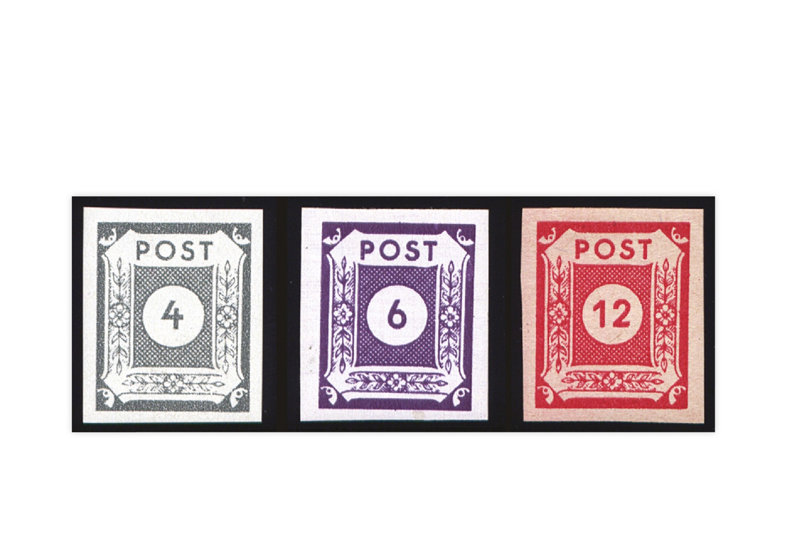 SBZ Mi.Nr. 61/63 gest.