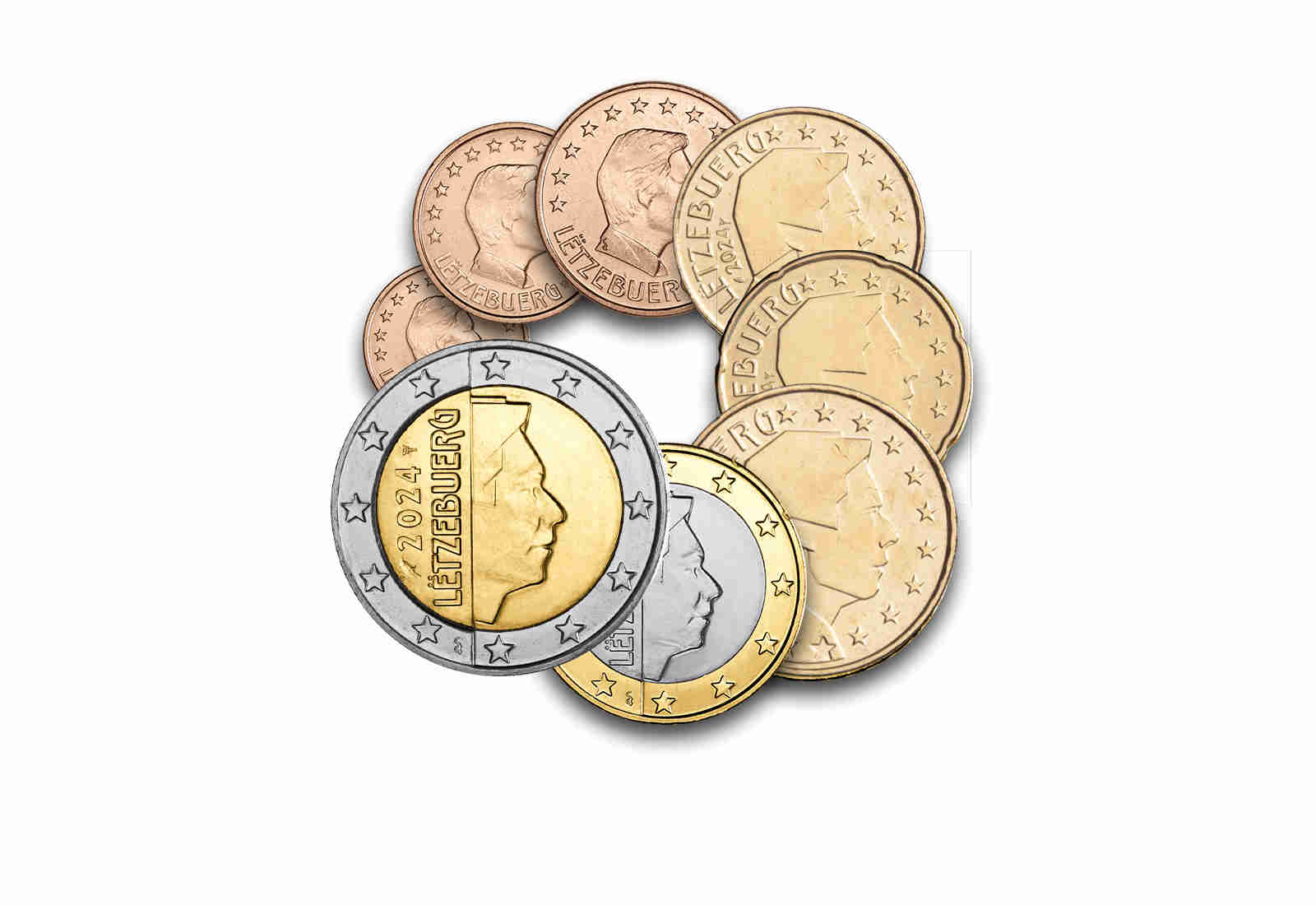 Eurosatz 2024 Luxemburg