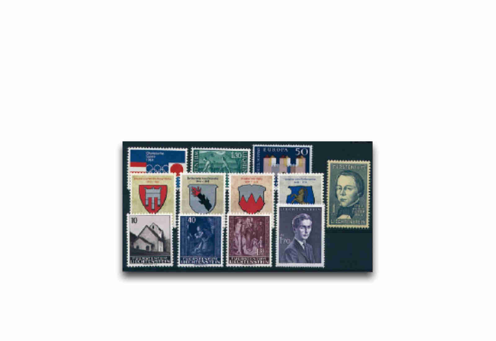 Liechtenstein Jahrgang 1964 gestempelt