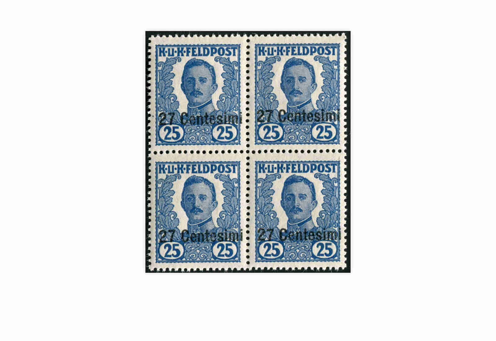 Österreichische-ungarische Feldpost Ausgabe für Italien Michel Nr. VII postfrisch VB