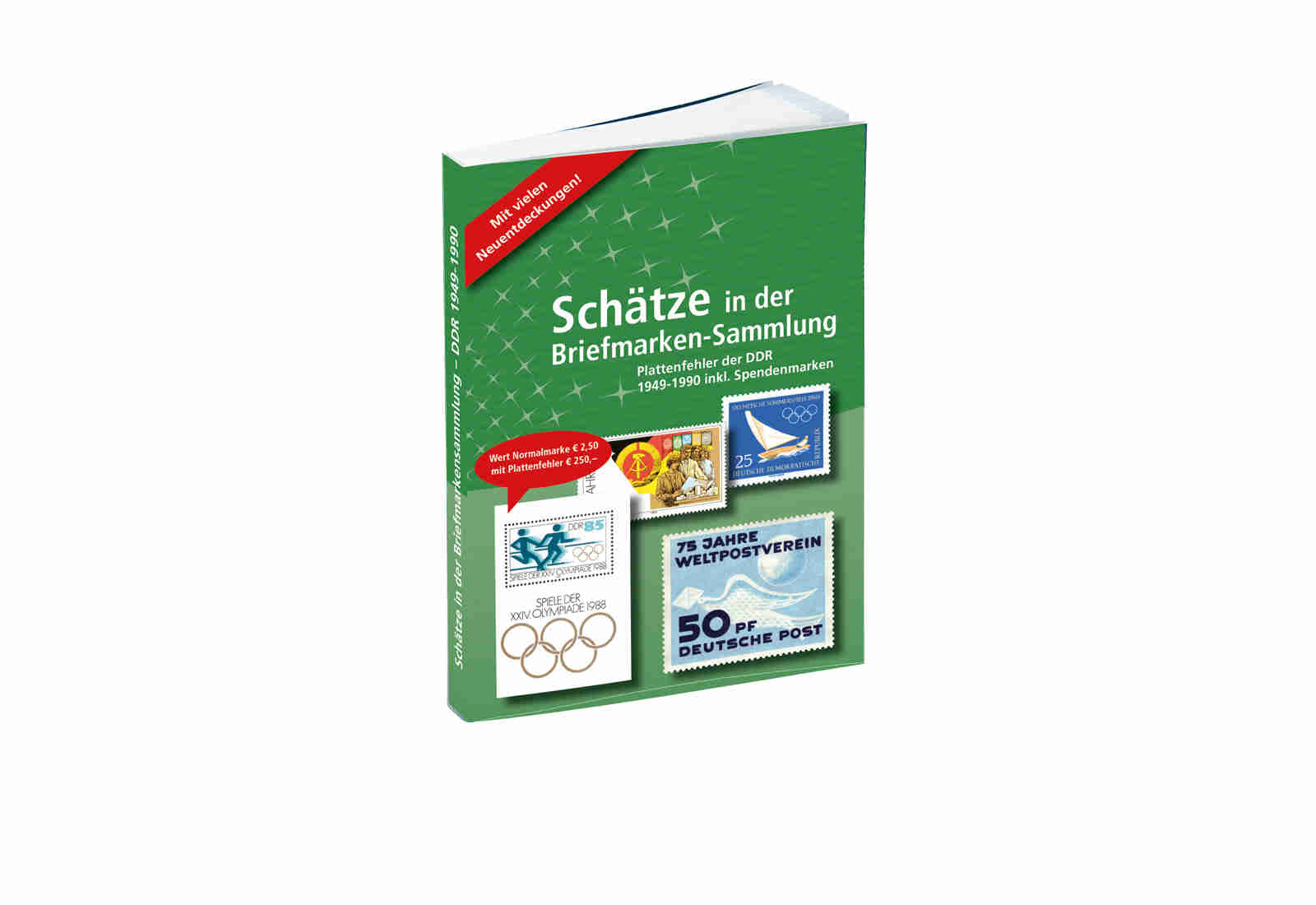 Schätze in der Briefmarken-Sammlung - Plattenfehler-Katalog DDR