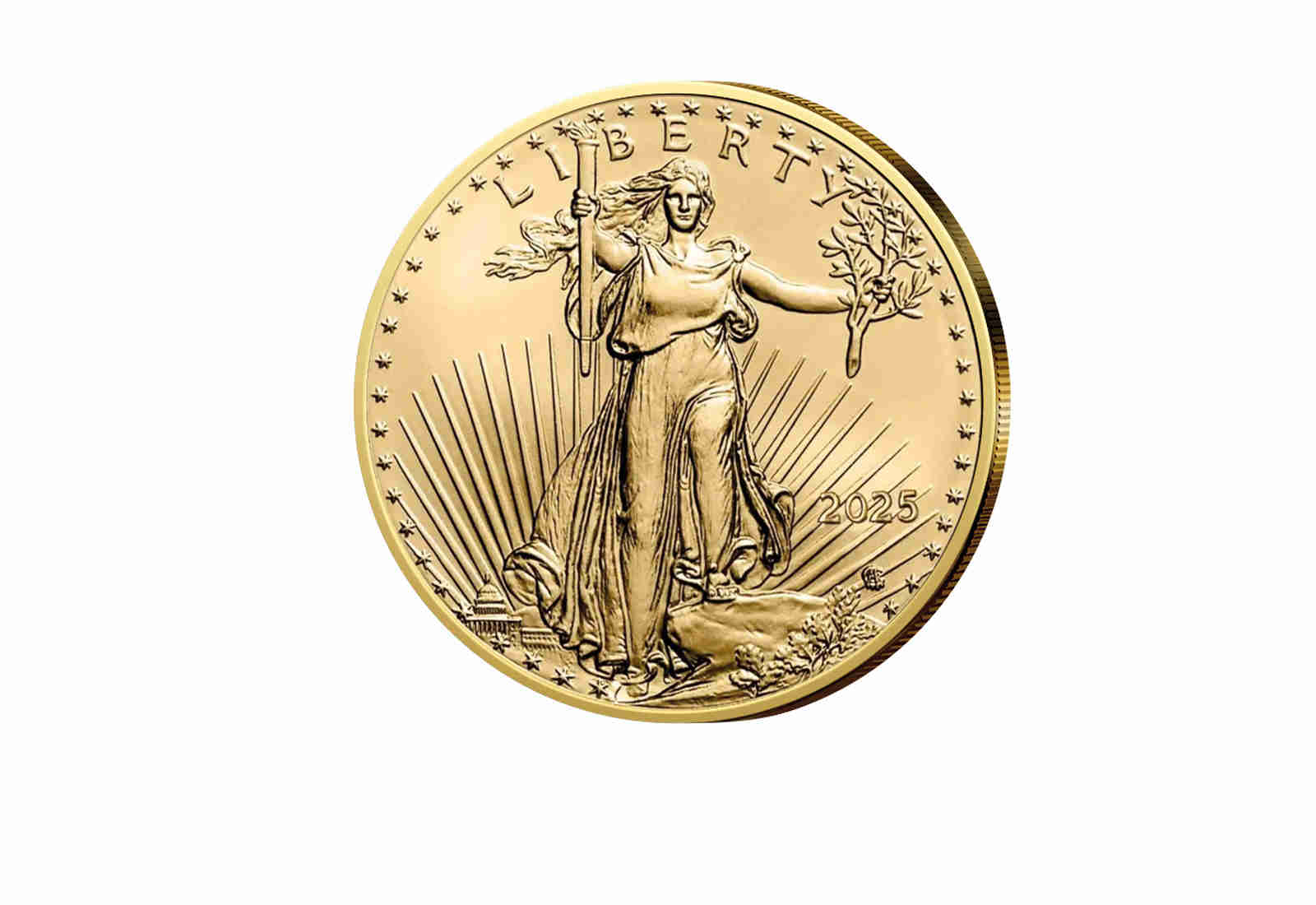 American Eagle 1/10 oz Gold 2025 USA