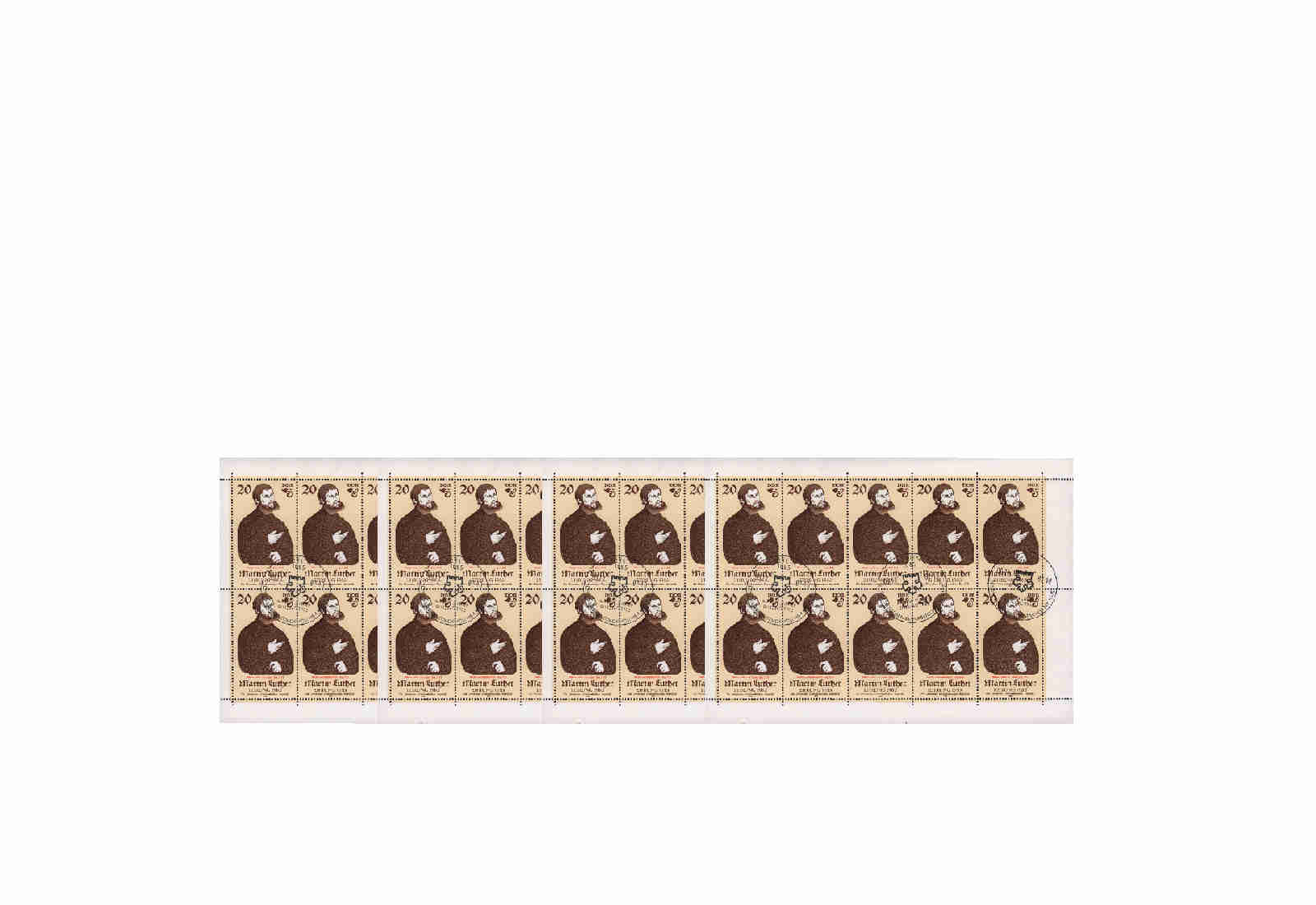 Briefmarke DDR Michel-Nr. 2755 gestempelt 4 KB mit PLF