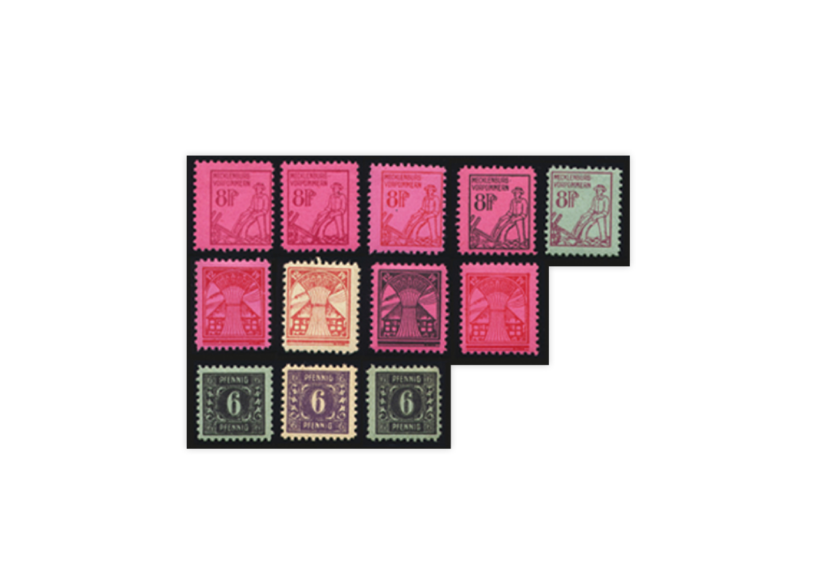 SBZ Mi.Nr. 8/19 postfrisch