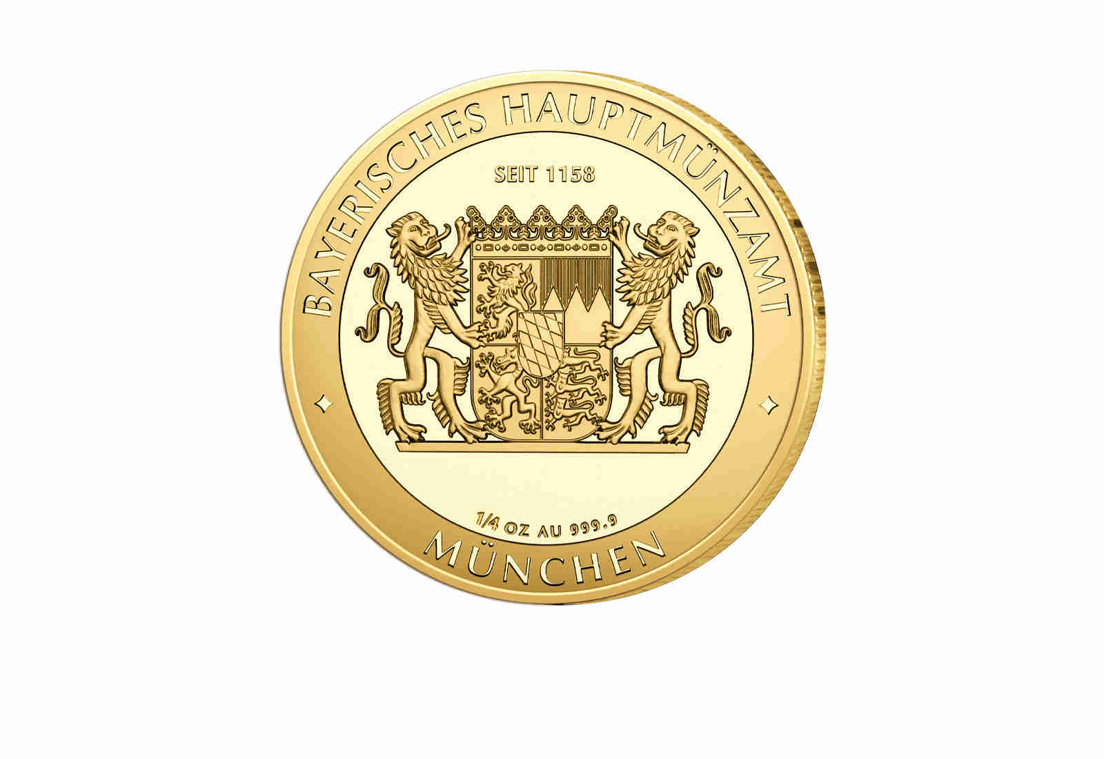 Goldmünze 1/4 oz 25 Bayern-Thaler 2025 Schloss Neuschwanstein st