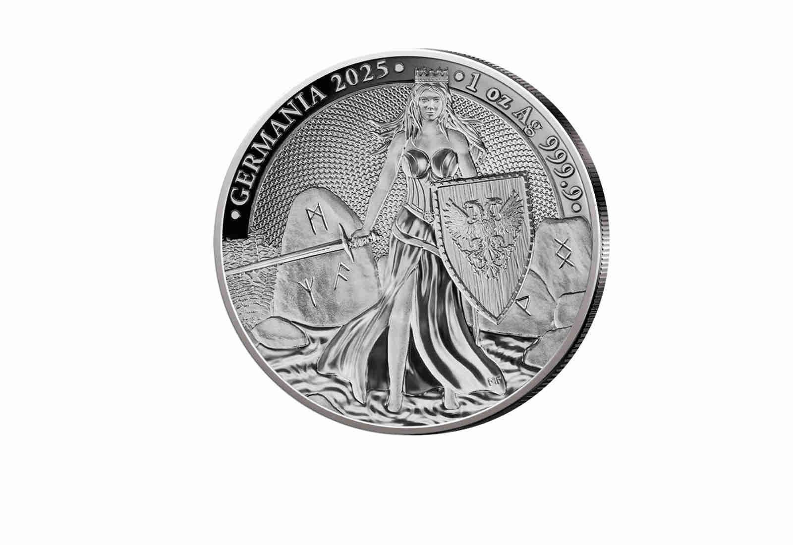 5 Mark 1oz Silber 2025 Germania