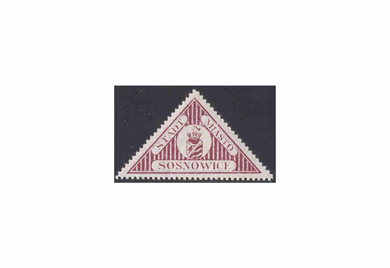Briefmarke Sosnowice Dt. Besetzung I. Weltkrieg MiNr.: 5 gest.