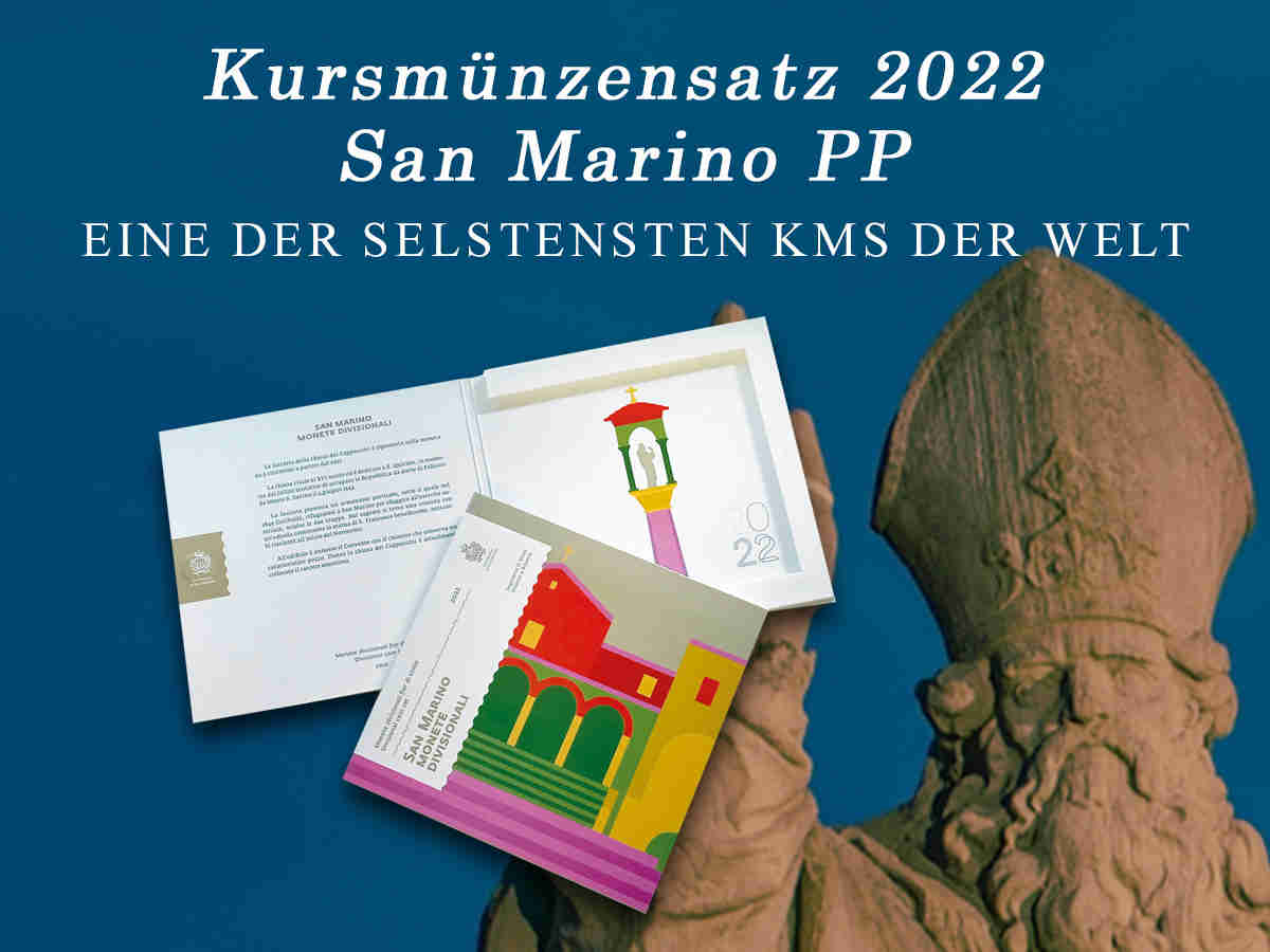 San Marino Euro-Kursmünzensatz 2022 st