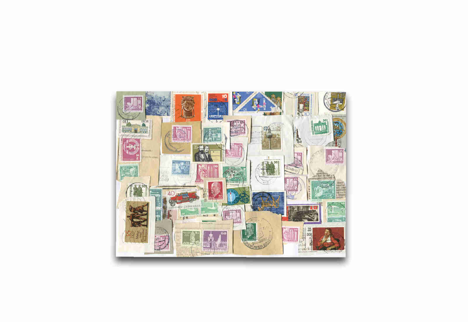 Briefmarken Deutschland Kiloware DDR Mission 1 kg