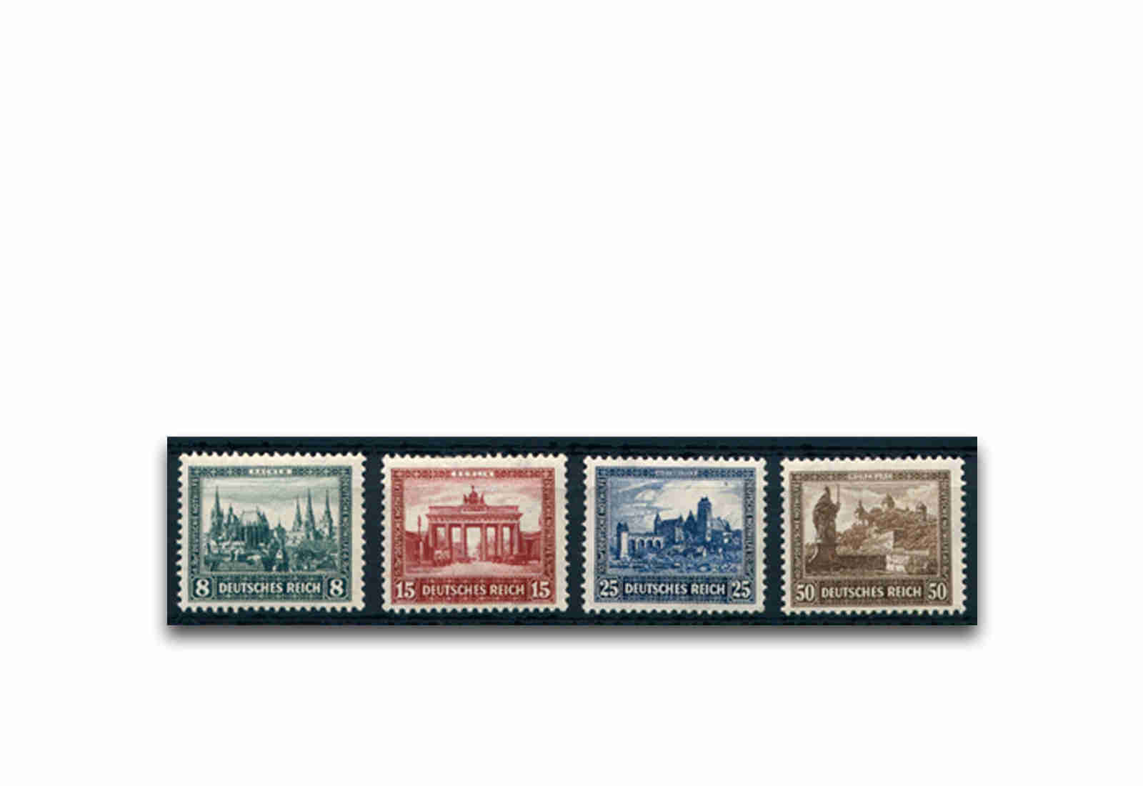 Briefmarken Deutsches Reich 1930 Michel-Nr. 450/453 postfrisch