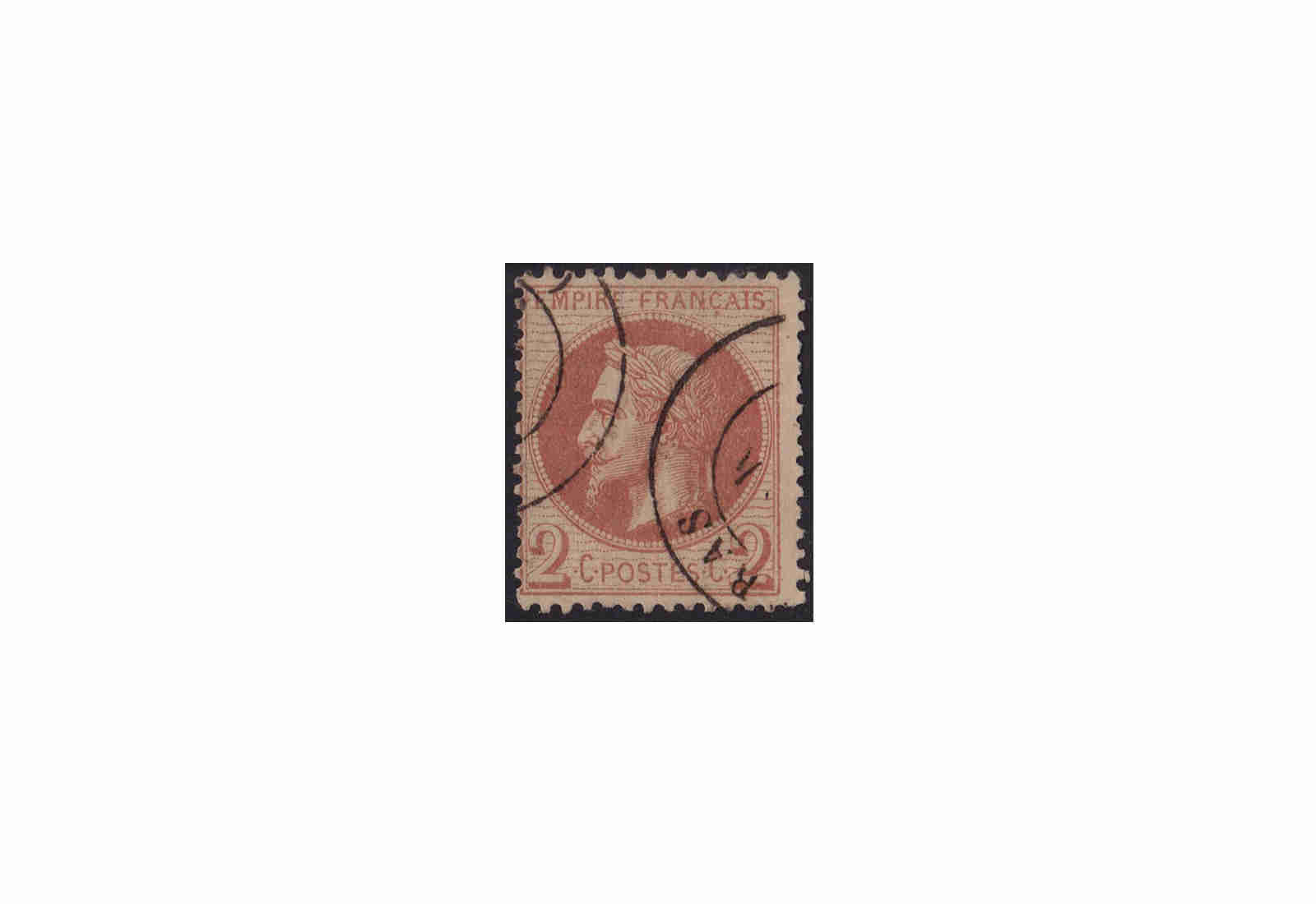 Frankreich Kaiserreich 1853 bis 1869 Michel Nr. 25 gestempelt