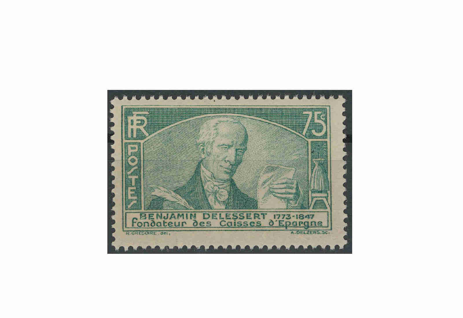 Briefmarke Frankreich Internationaler Sparkassenkongress 1935 Michel-Nr. 299 postfrisch
