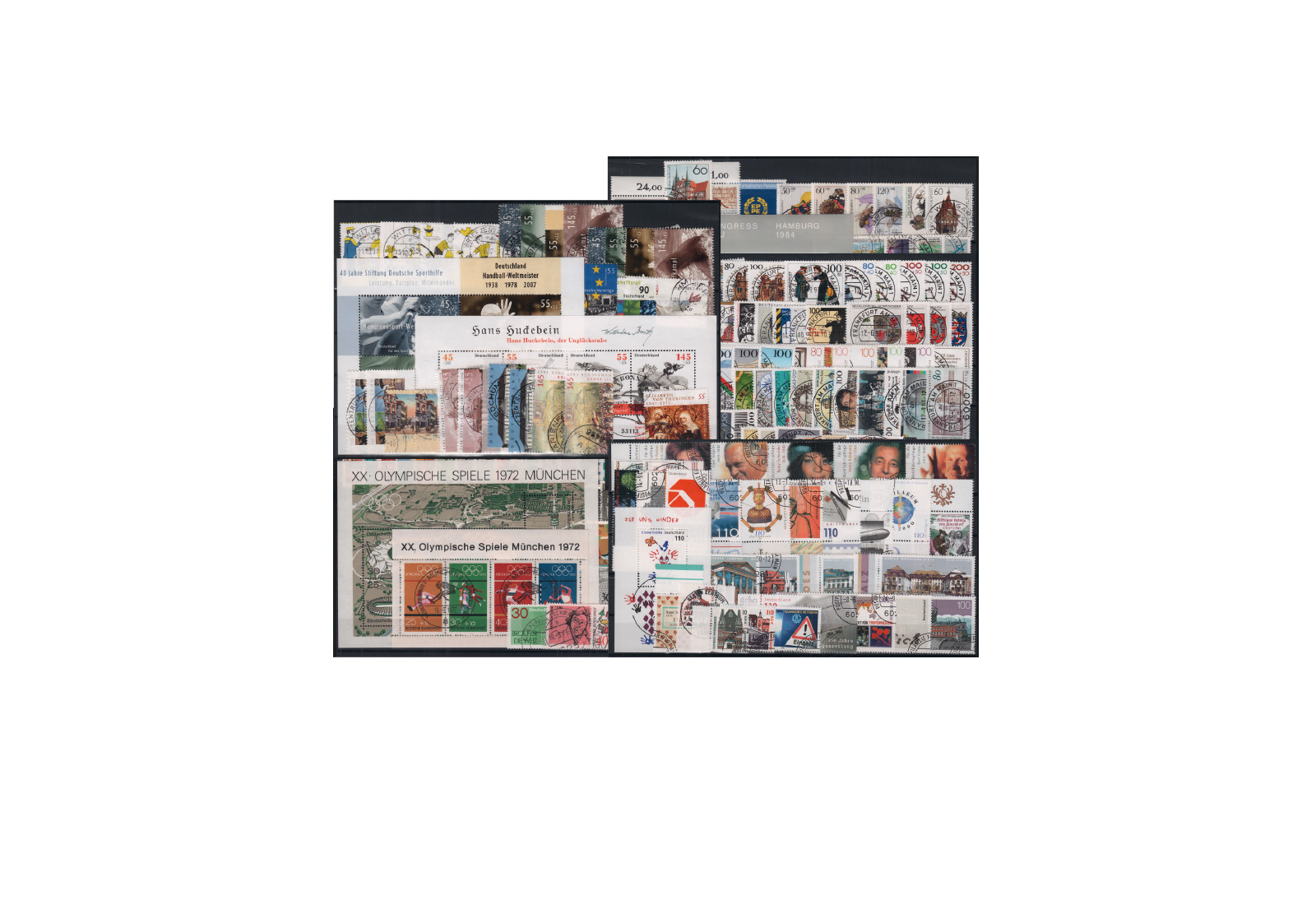 BRD Jahrgang 1960 bis 1999 komplett Michel Nr. 326 bis 2086 gestempelt