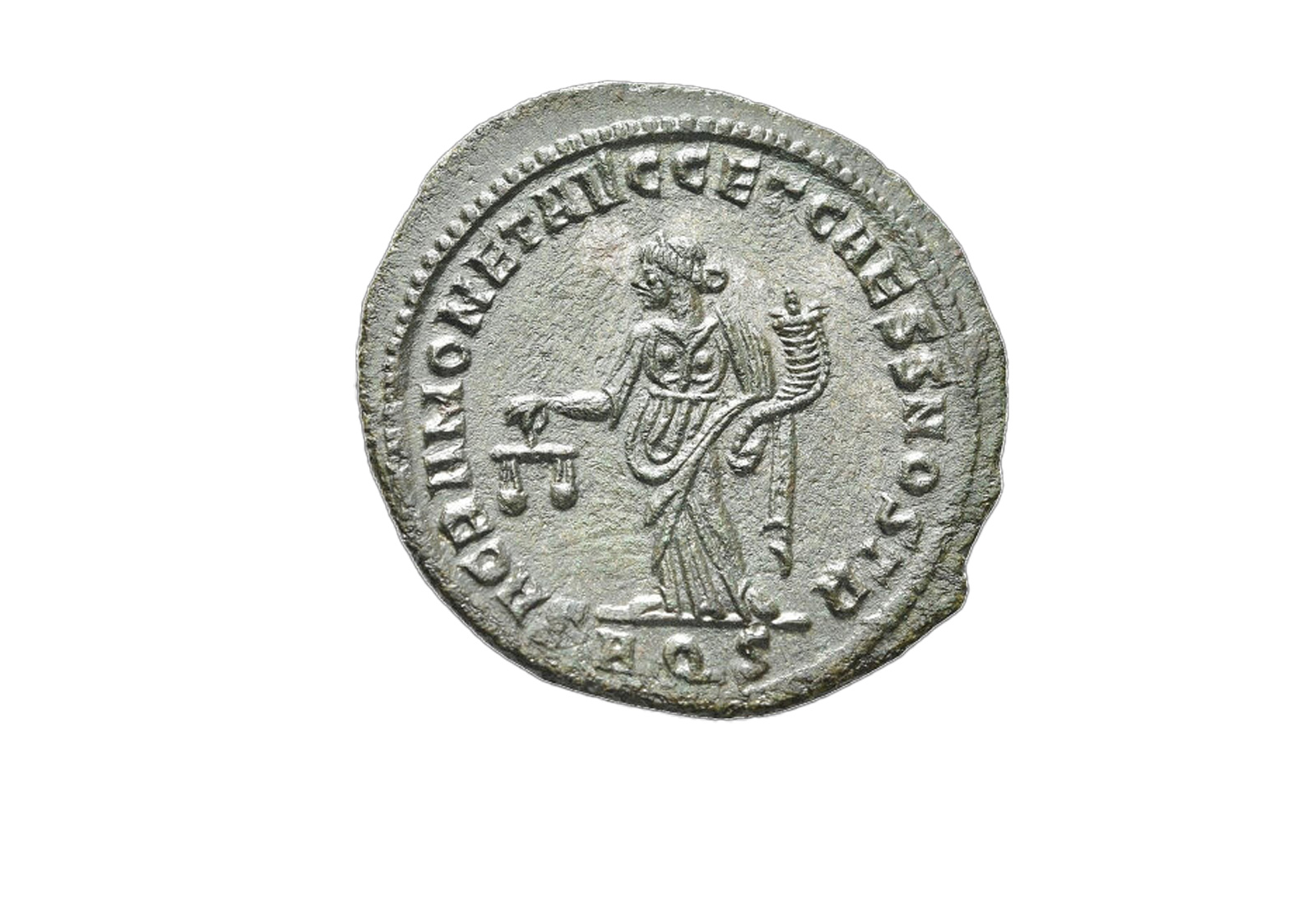 Diocletian 284-305 n. Chr. Bronze Follis