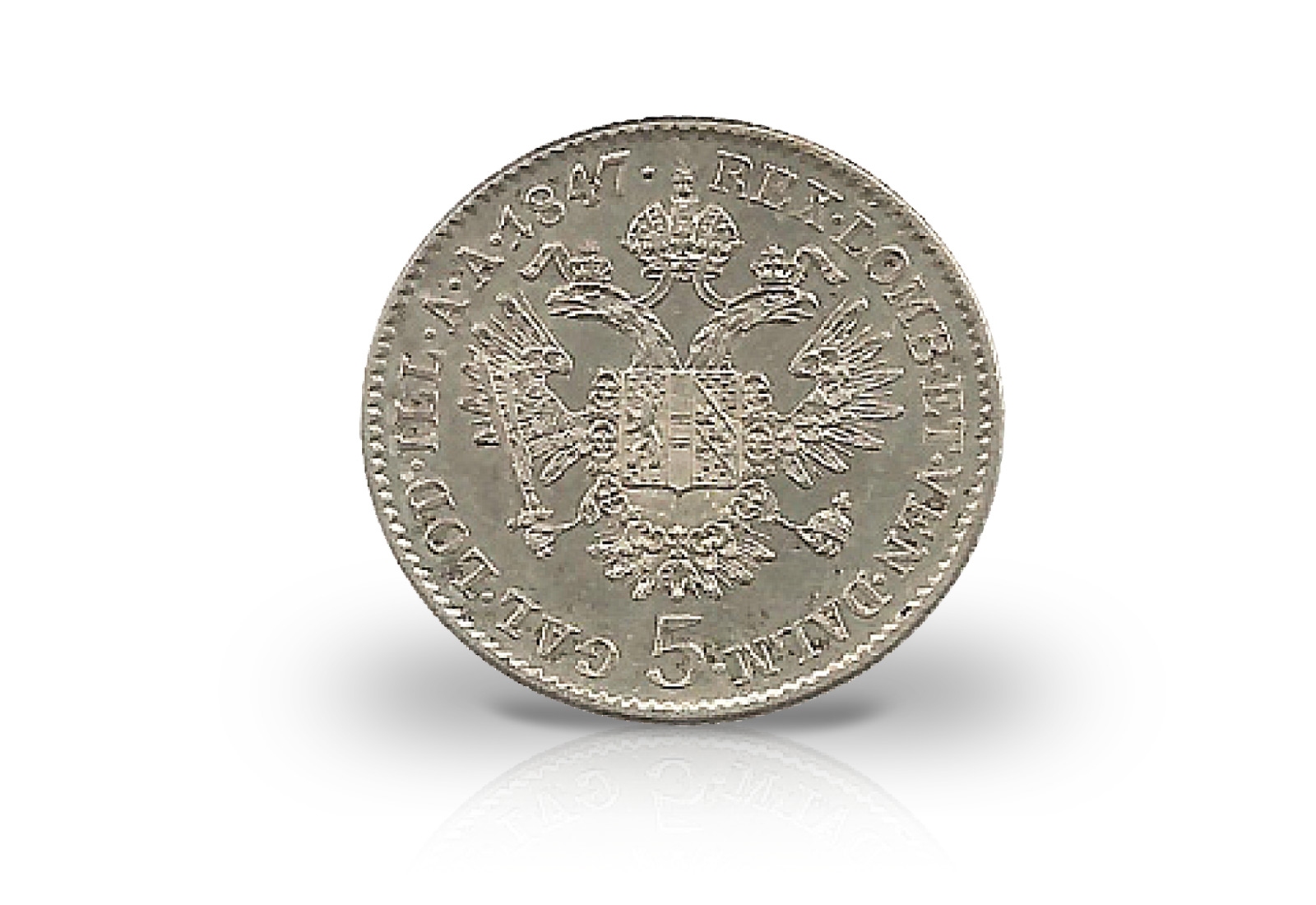 5 Kreuzer 1837-1848 Österreich Ferdinand I.