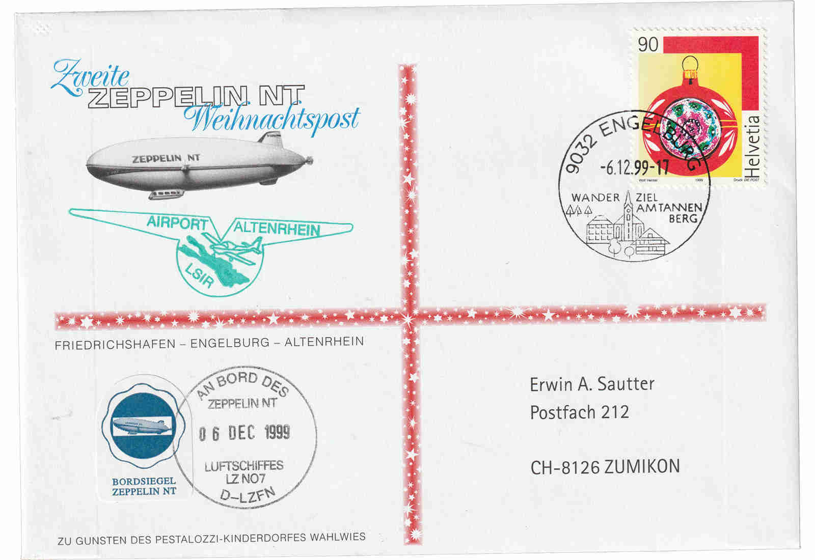 Zeppelin Beleg 1999