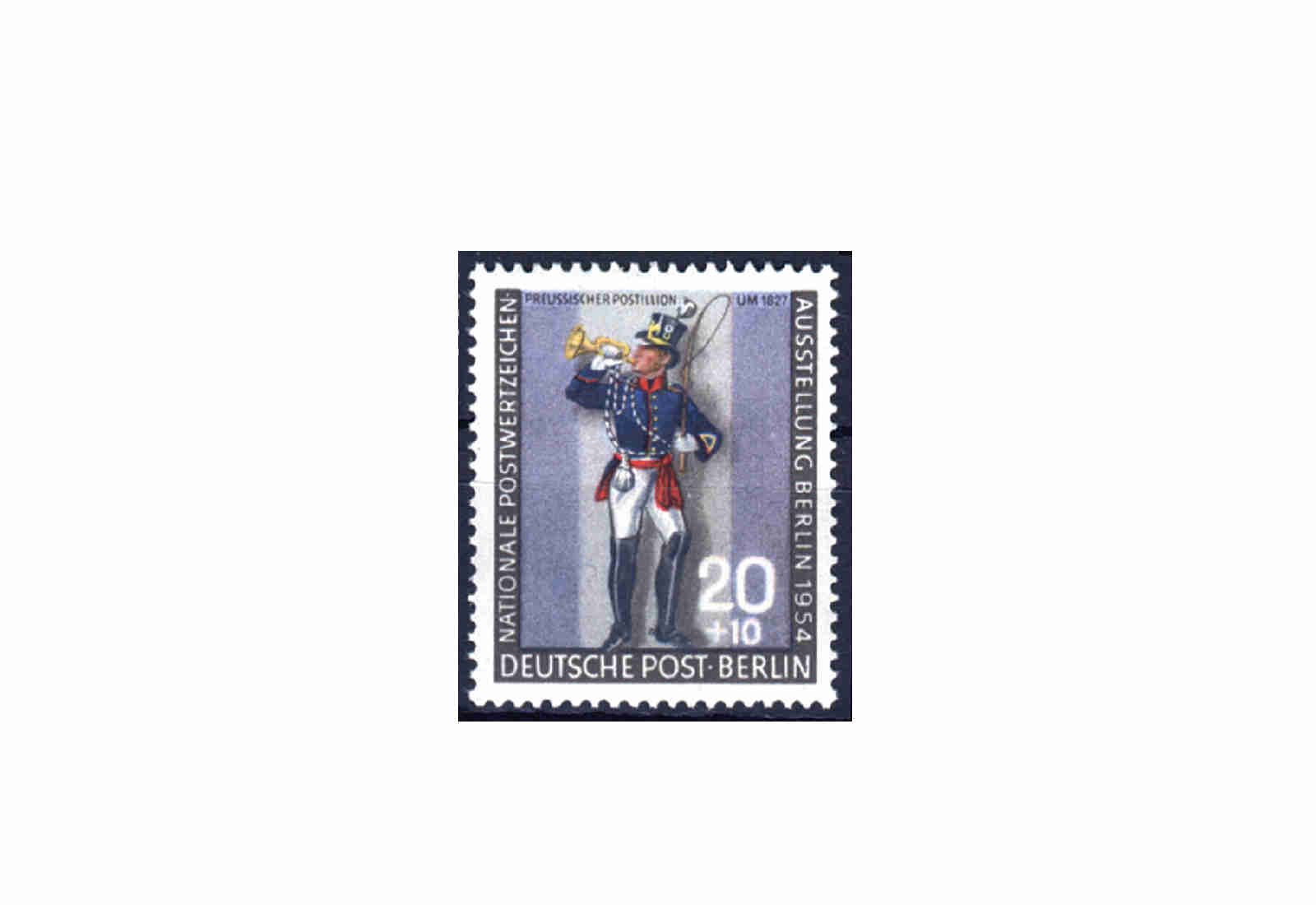 Berlin Preußischer Postillon 1954 Michel-Nr. 120 b postfrisch