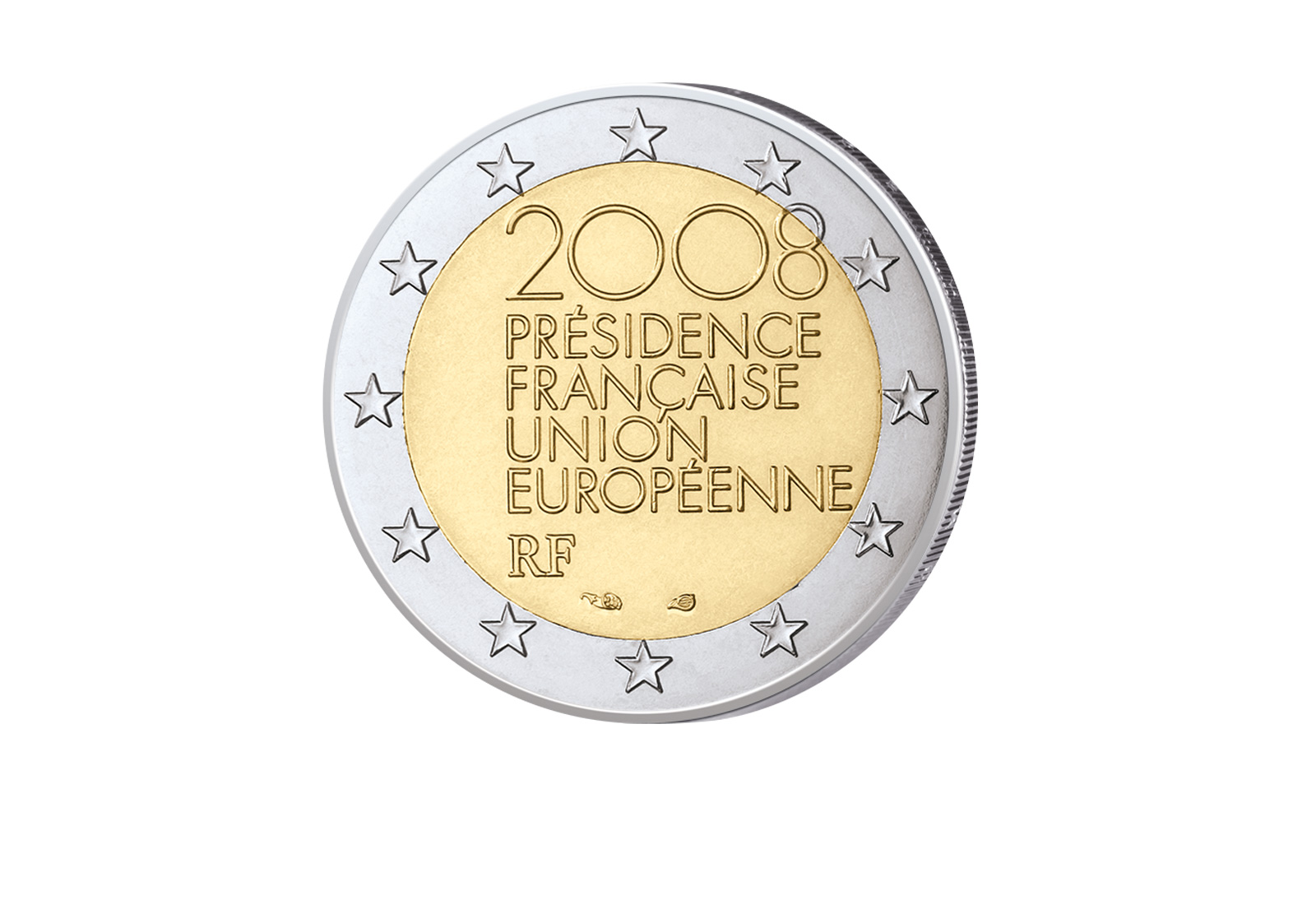 2 Euro 2008 Frankreich EU-Ratspräsidentschaft