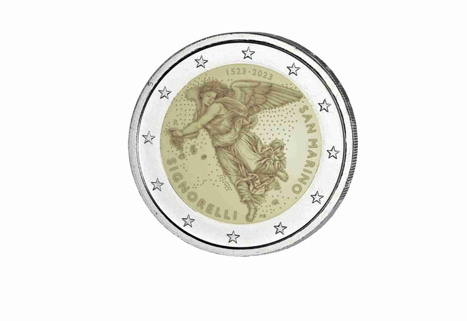2 Euro 2023 San Marino 500. Todestag Luca Signorelli st
