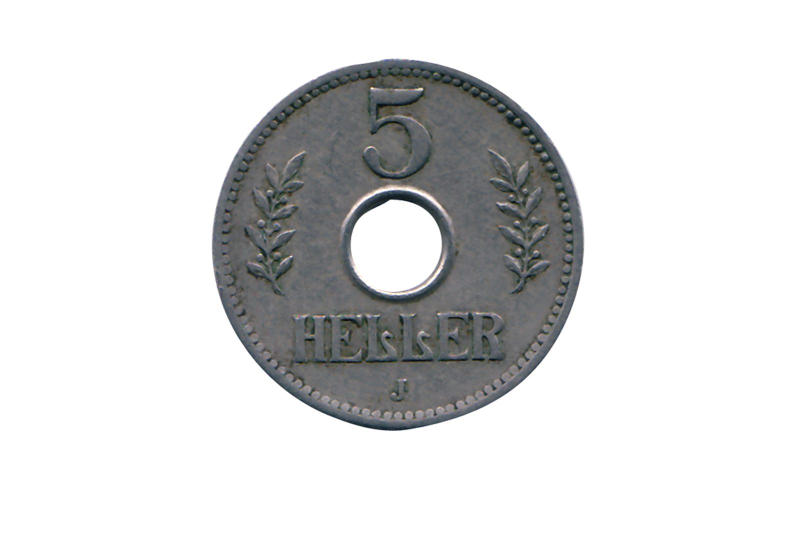 5 Heller 1913 - 1914 Deutsch - Ostafrika Jaeger-Nr. 718