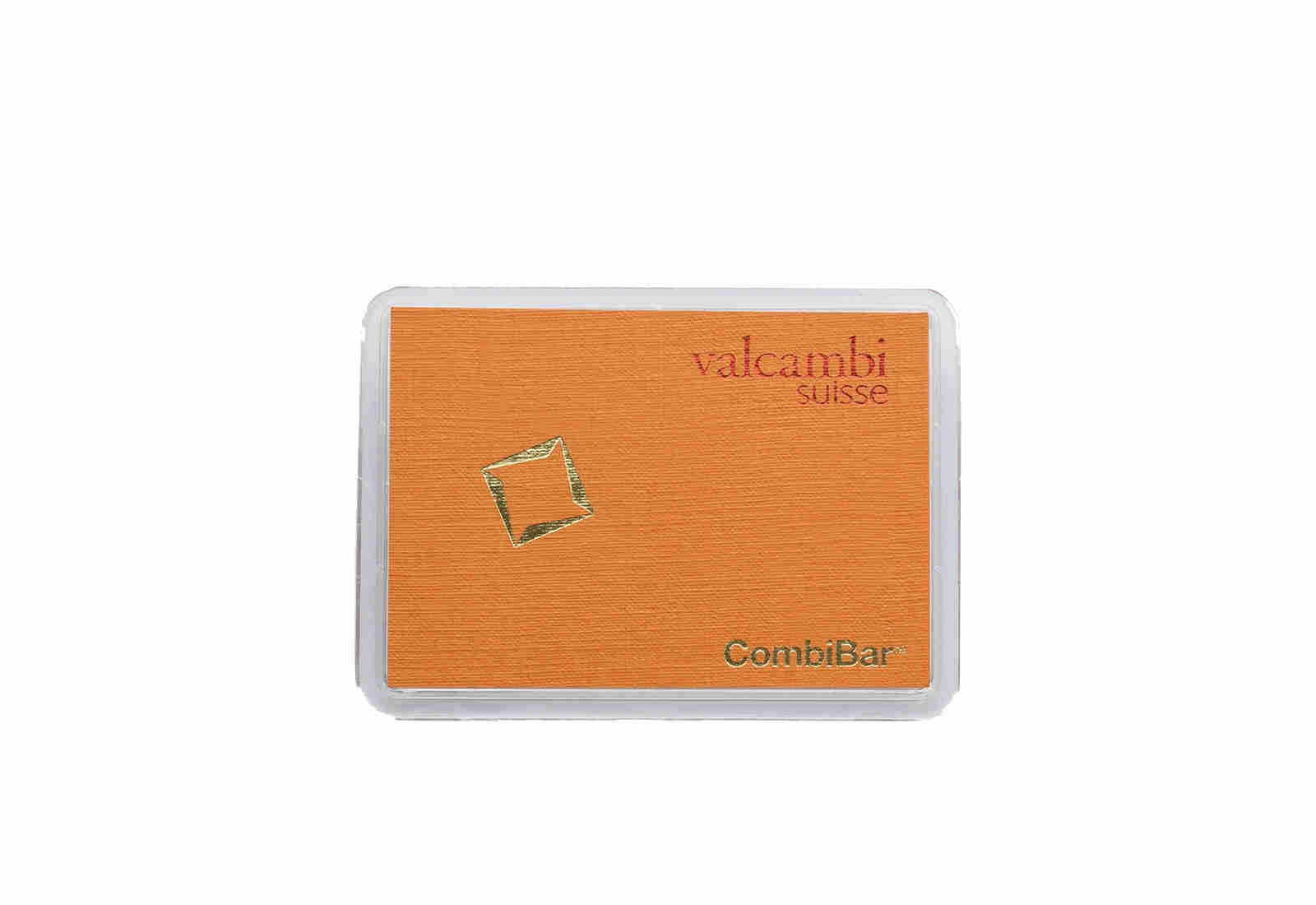 50g Gold Combibar 50x 1g Goldbarrren