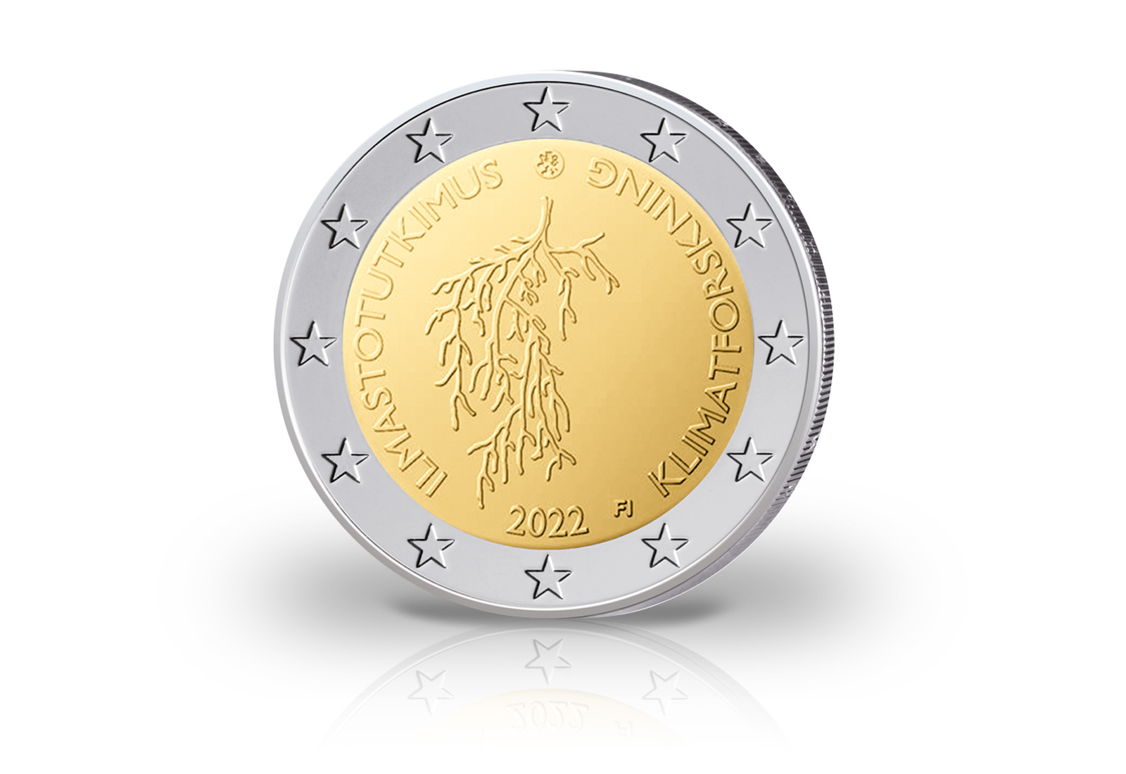 2 Euro 2022 Finnland Klimaforschung