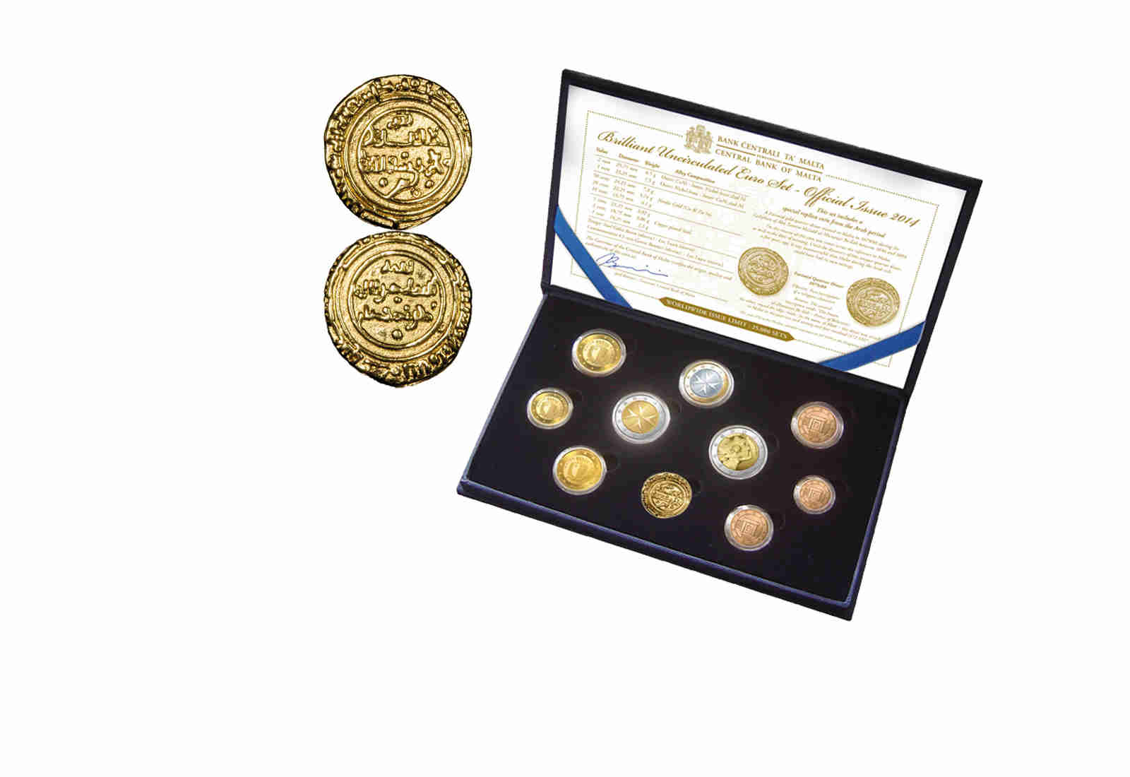 Kursmünzensatz 2014 Malta st inkl. 2 Euro Gedenkmünze