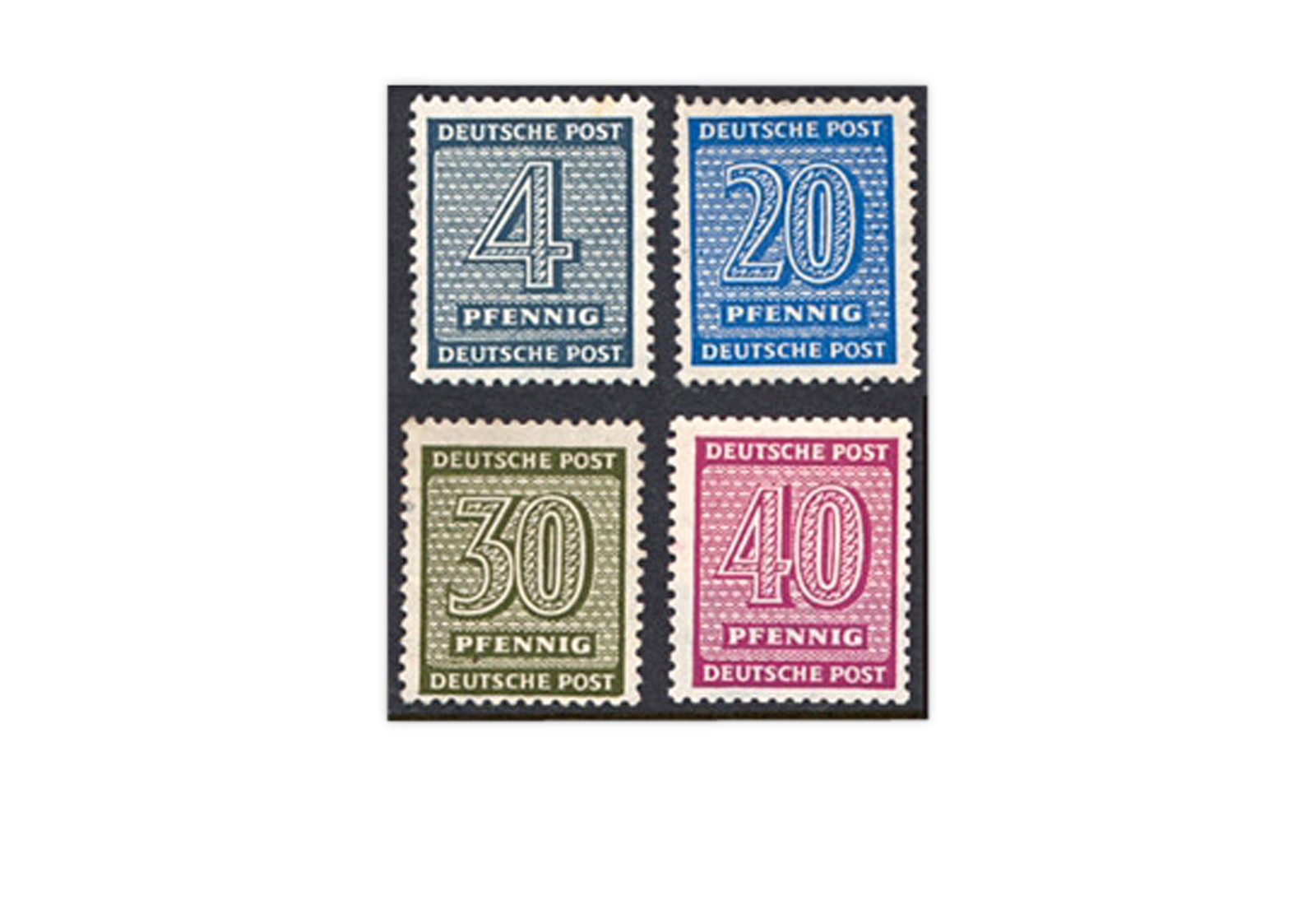 SBZ Mi.Nr. 127Xz/136Xz gestempelt