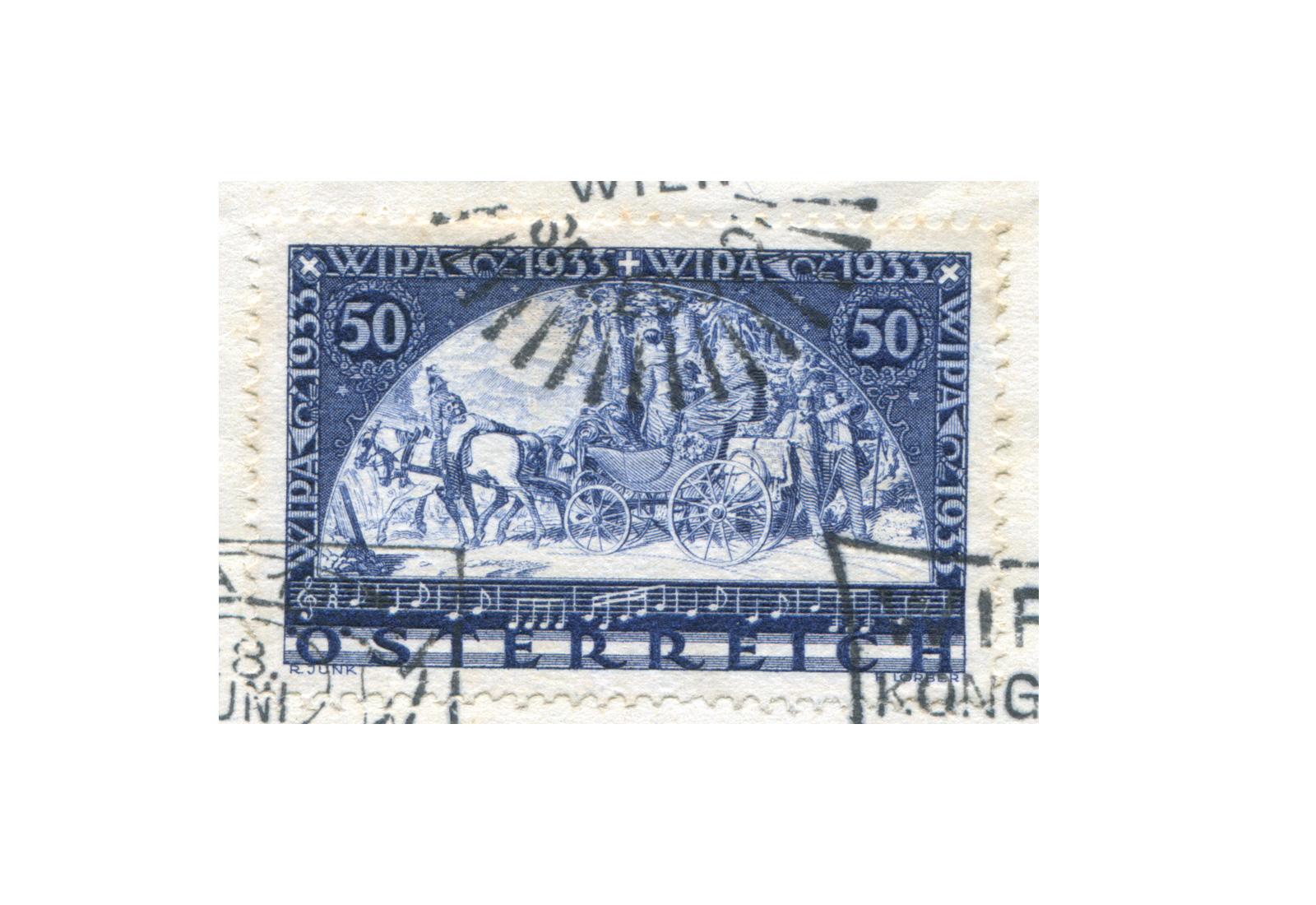 1. Republik Österreich Mi.Nr. 555 A gestempelt