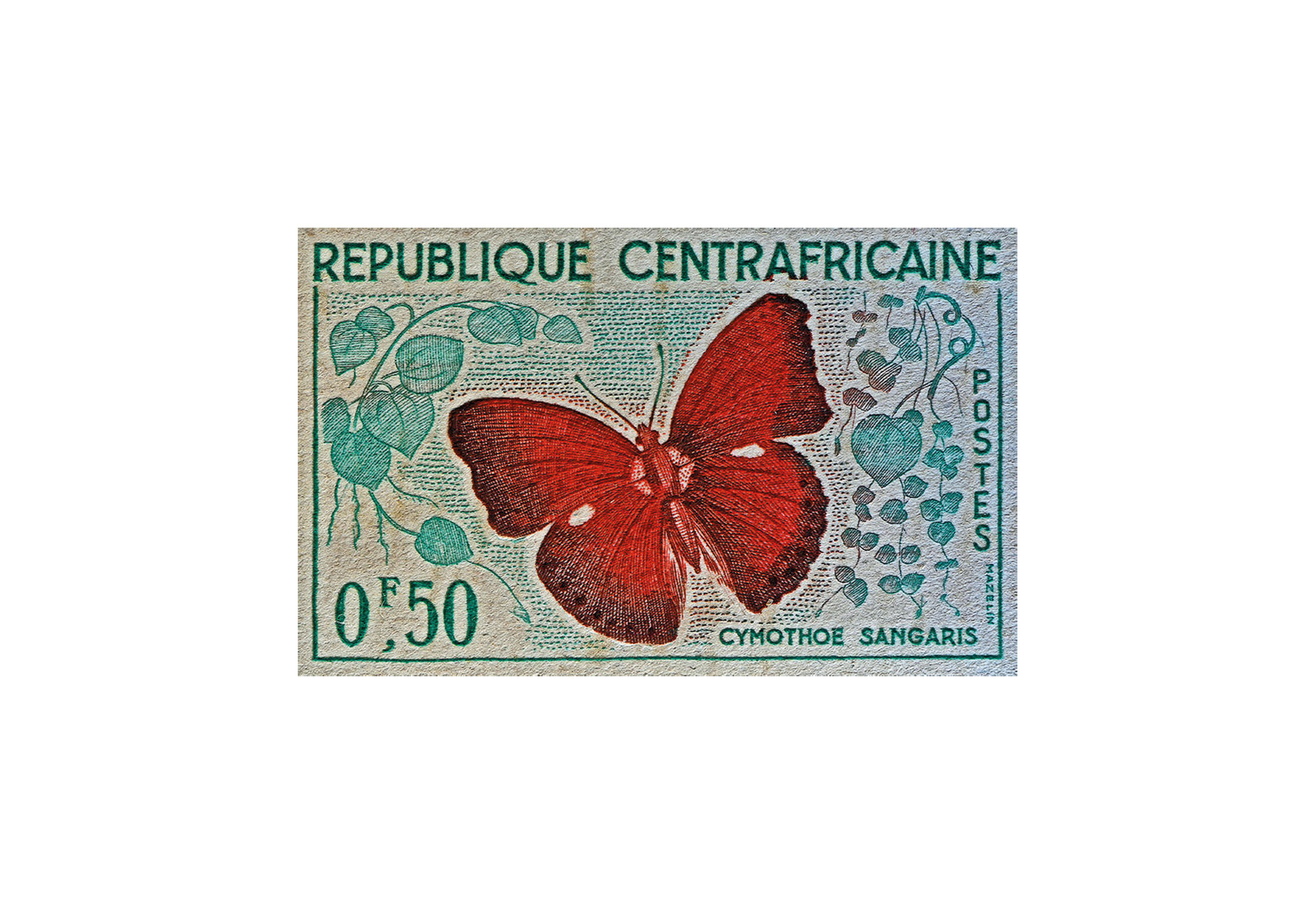 Zentralafrika 100 Briefmarken postfrisch/gestempelt