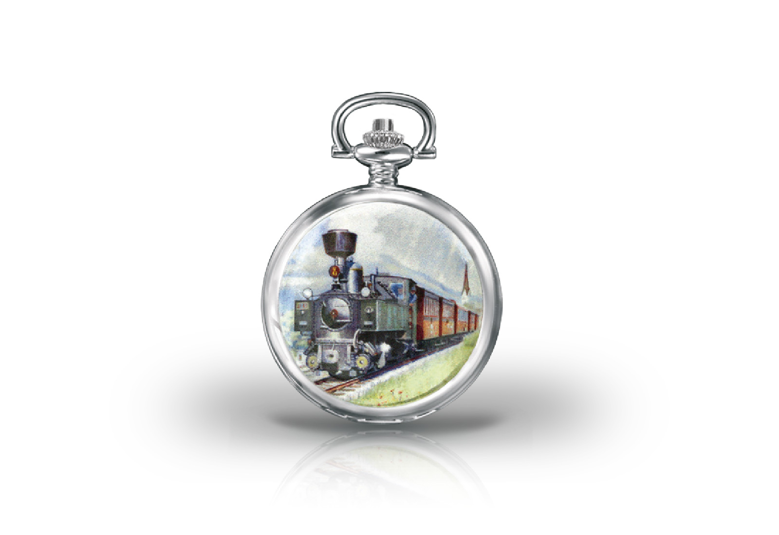 Herren Taschenuhr Reihe U of Steam Collection